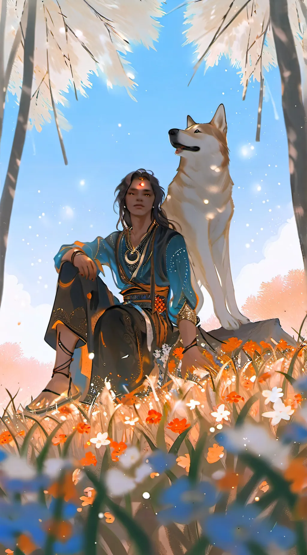 ai character: April background