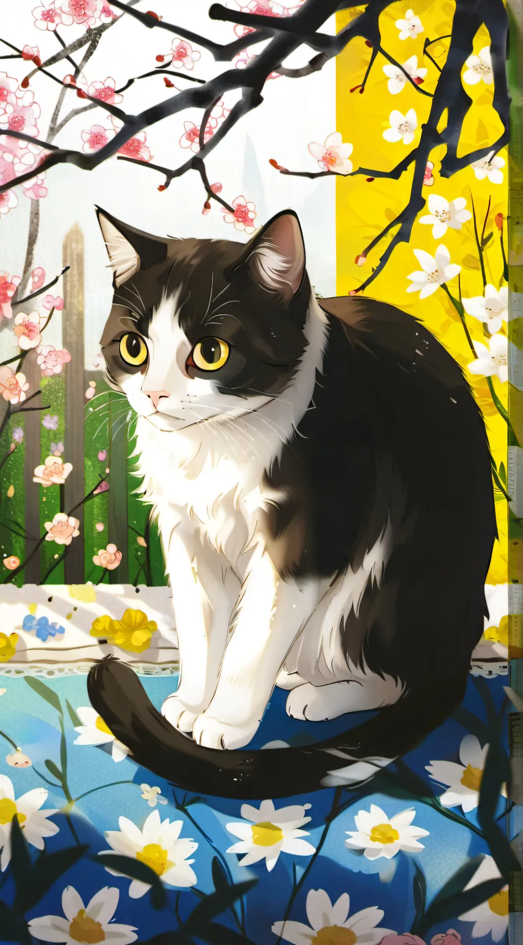 ai character: mass background