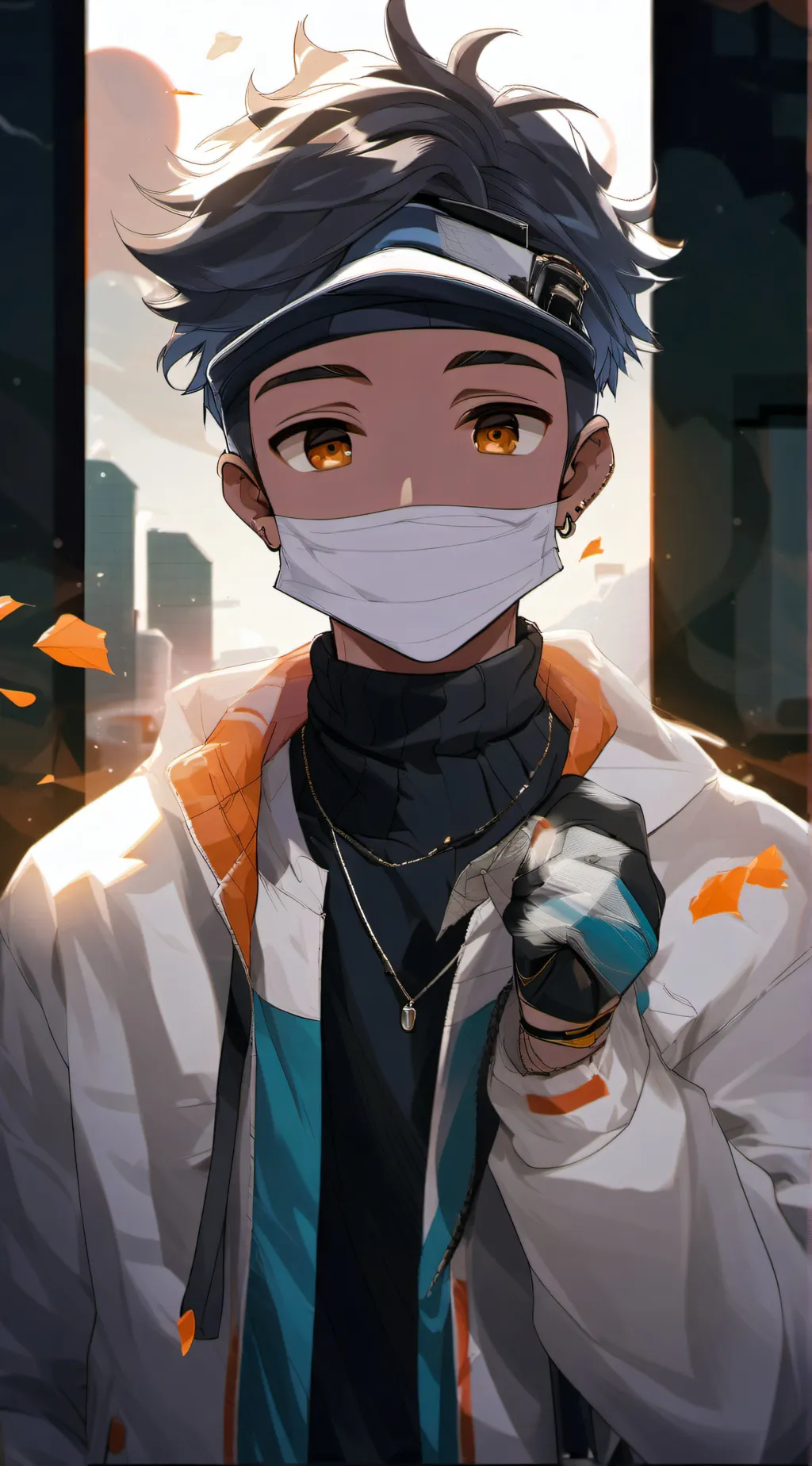 ai character: Ash background