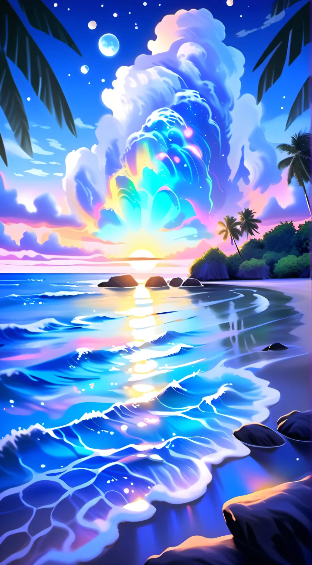 ai character: finish the lyrics background