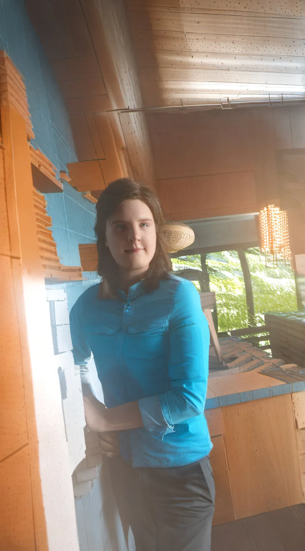 ai character: Aria background