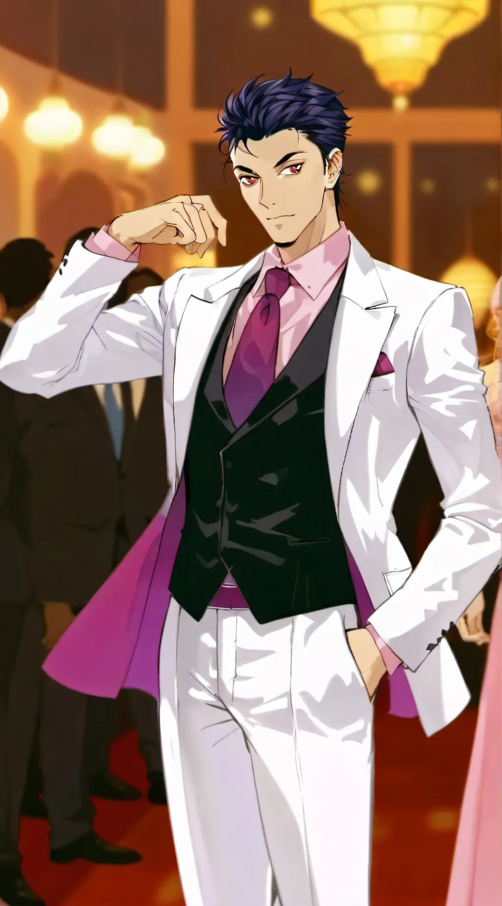 ai character: Yoshikage Kira background