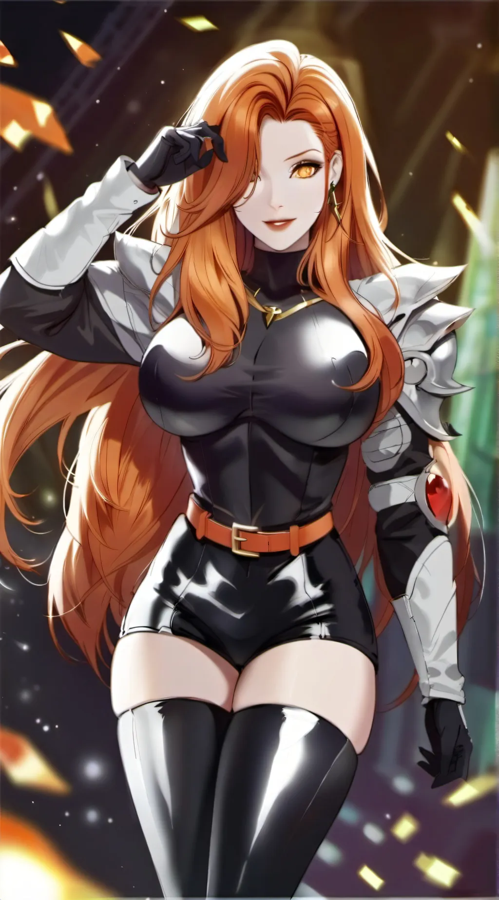 ai character: code name red background