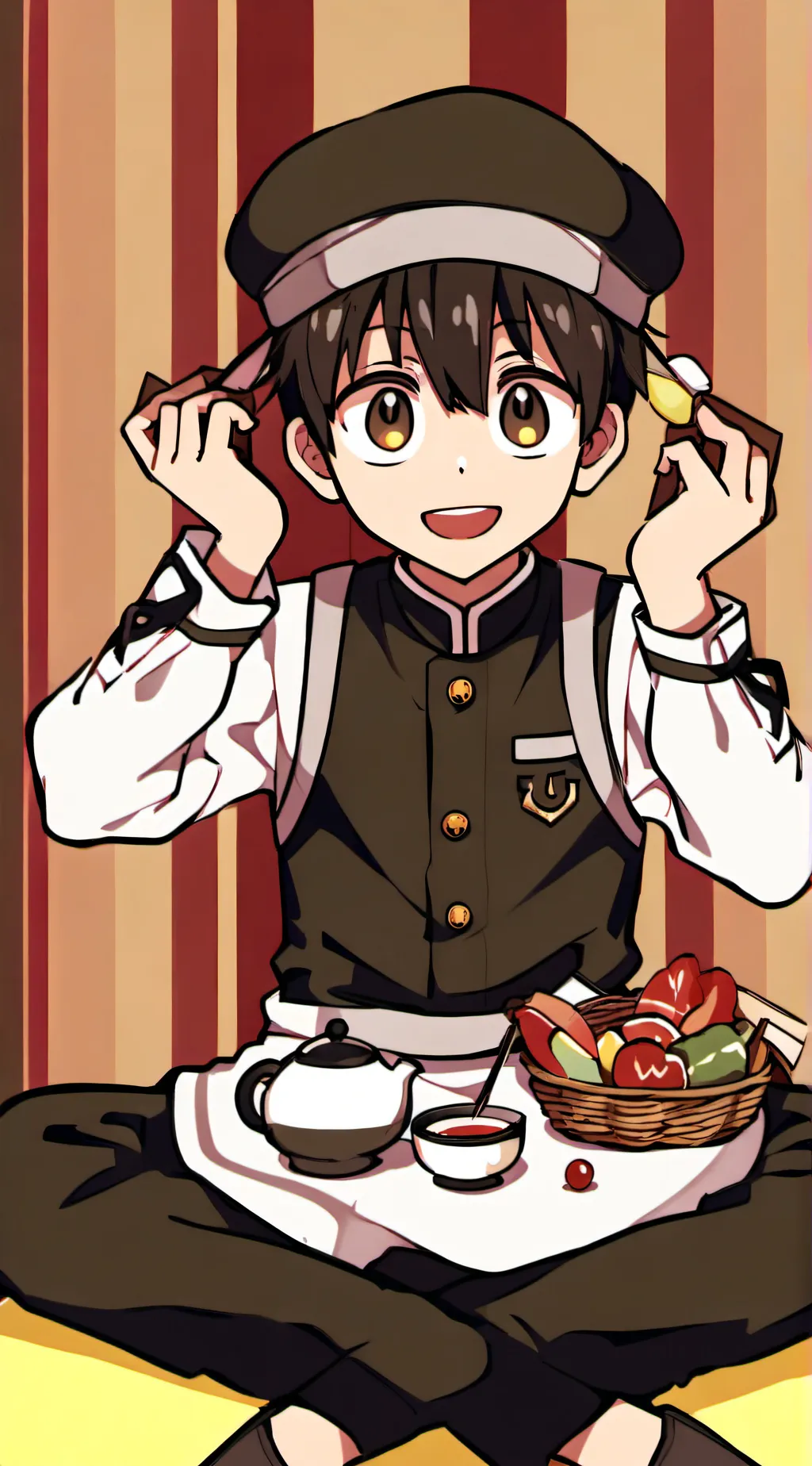 ai character: Hanako Kun background