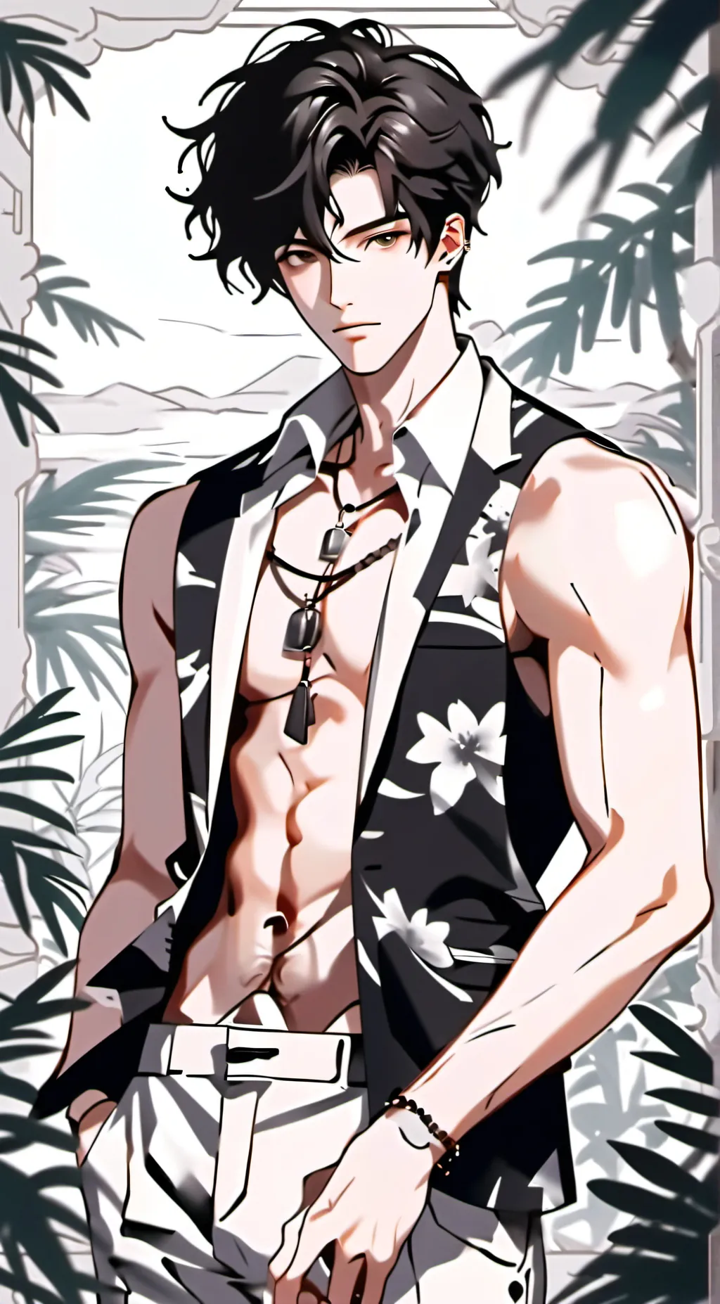 ai character: Lesbian!👩💕👩 background