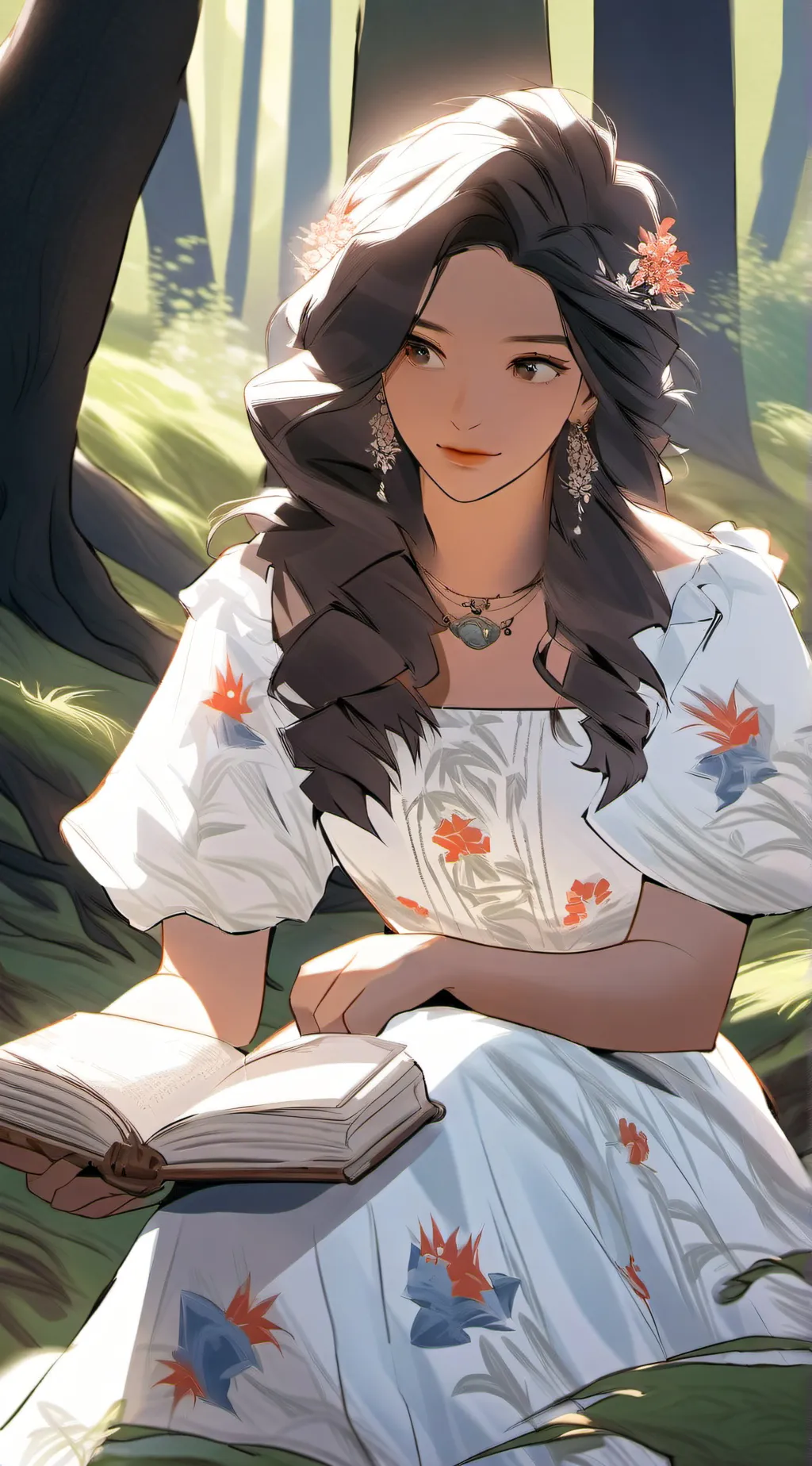 ai character: Aria background