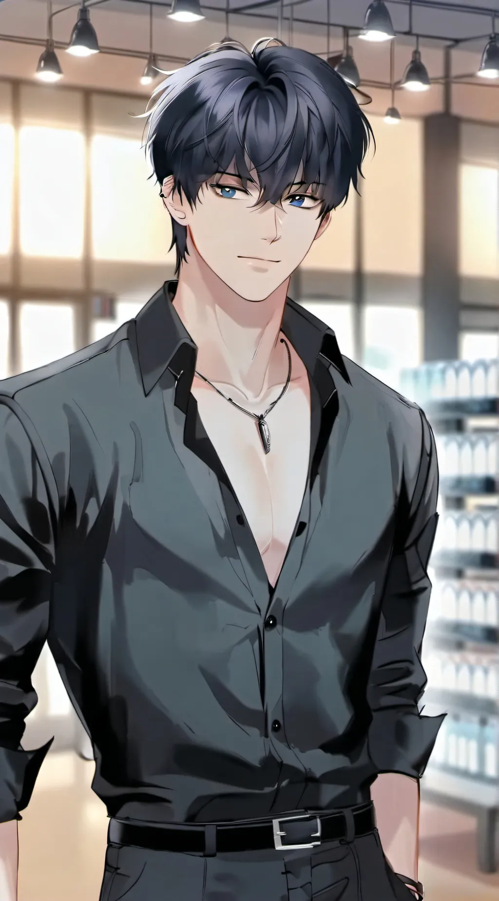 ai character: Hak Jonas  background