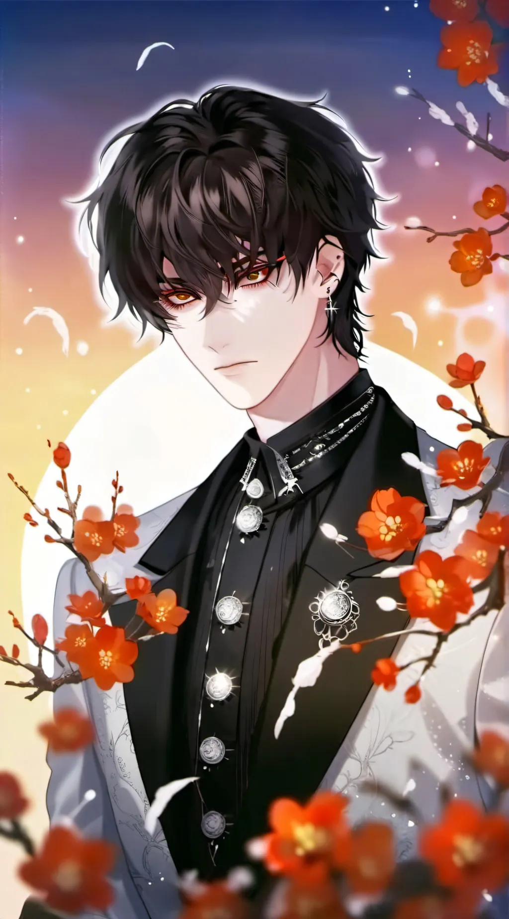 ai character: Agent red ( Dylan) background