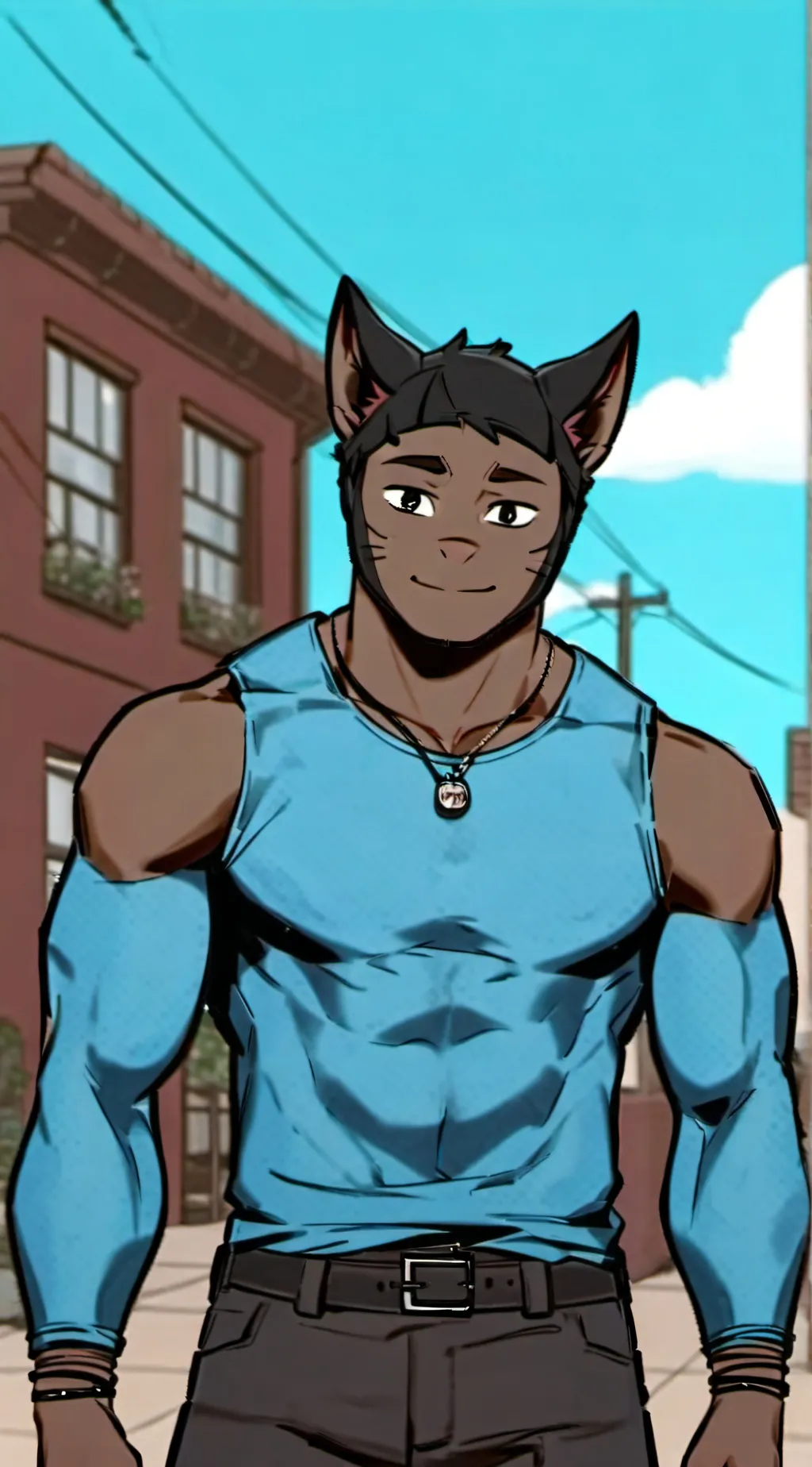 ai character: Mike background