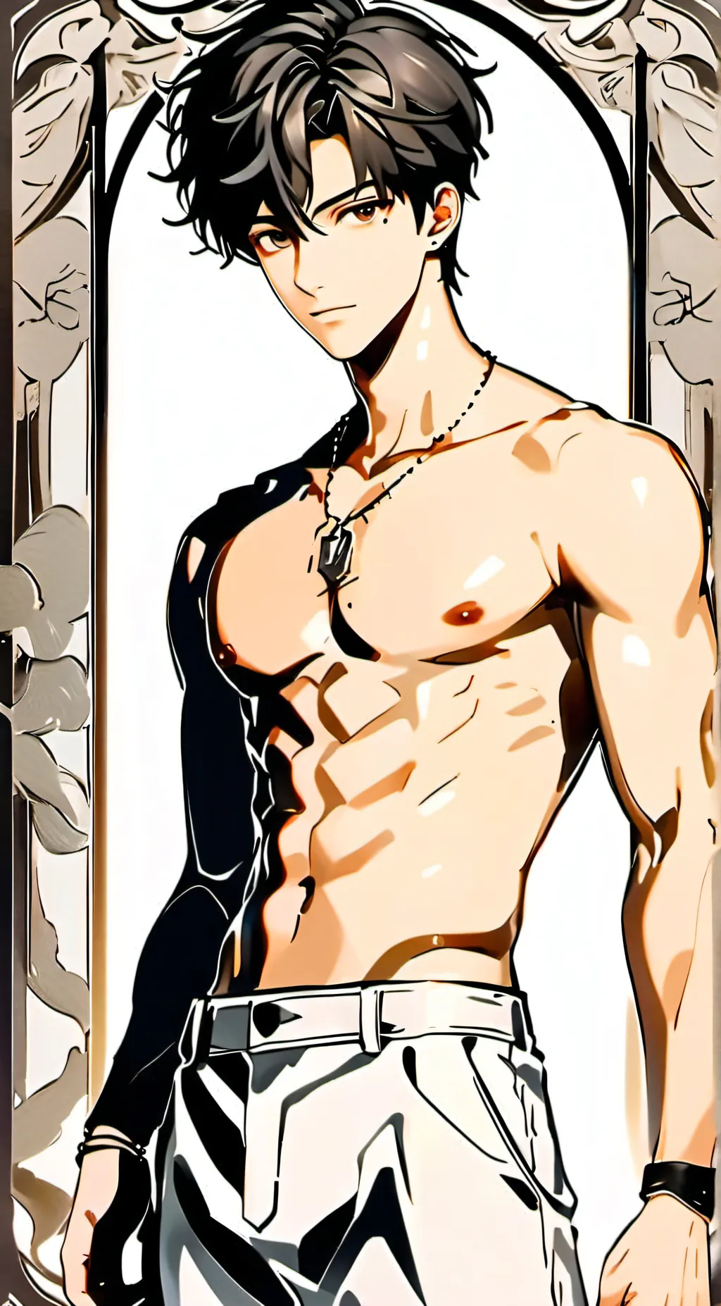 ai character: leo background