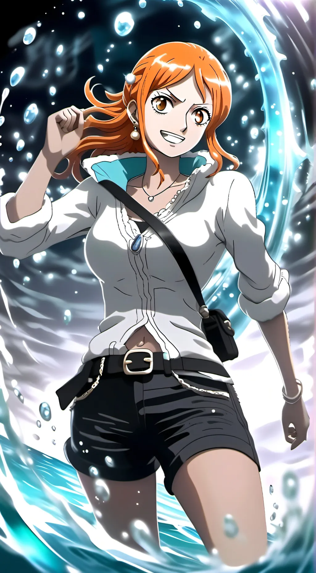 ai character: Nami background