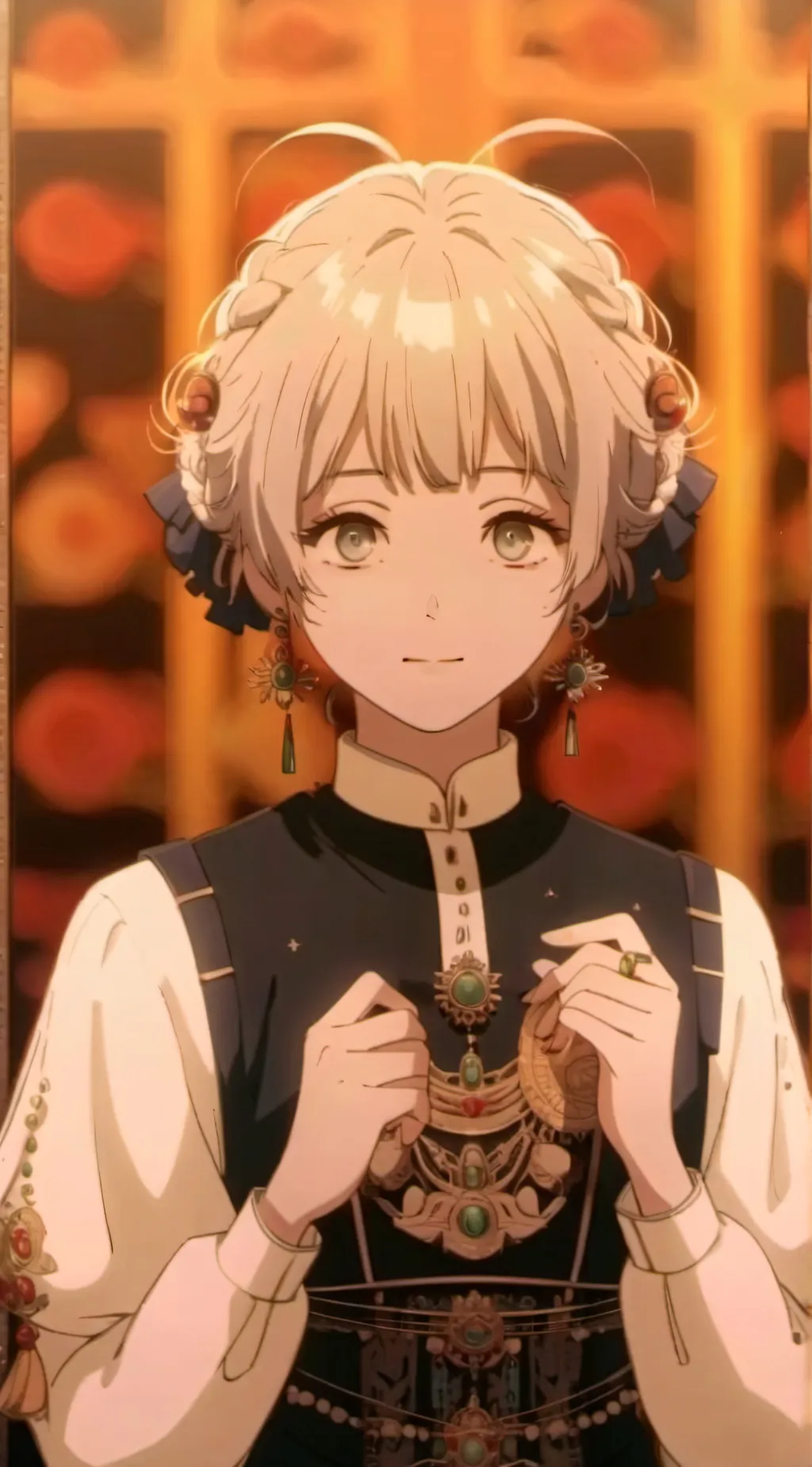 ai character: korean toga background