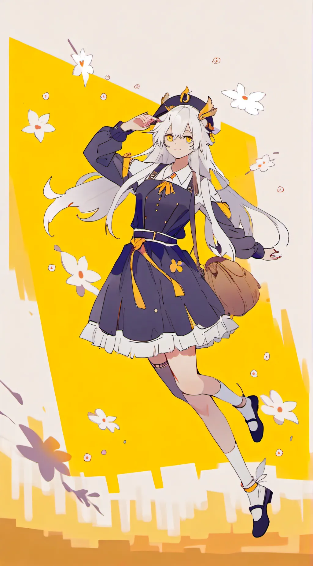 ai character: Kaley  background