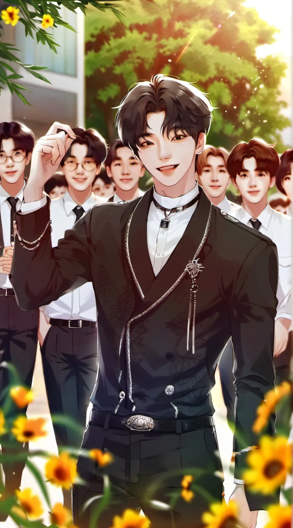 ai character: SKZ background