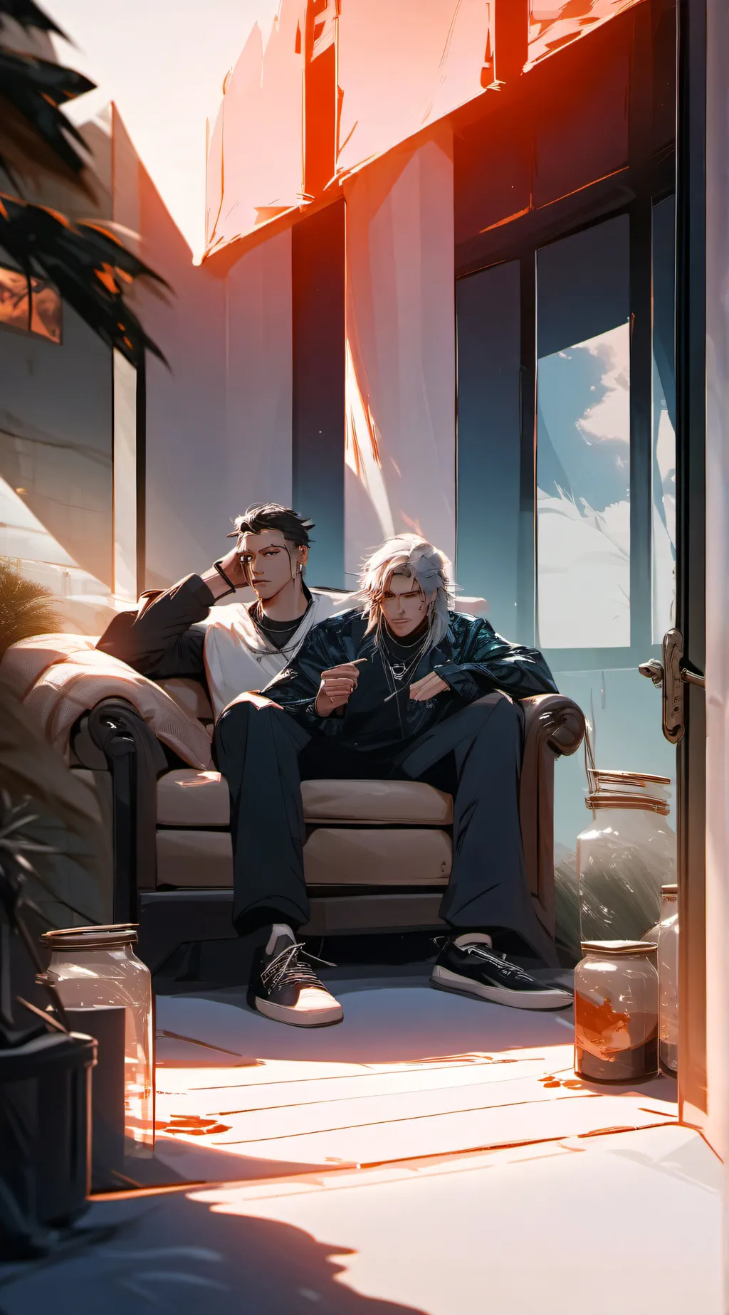 ai character: Max background