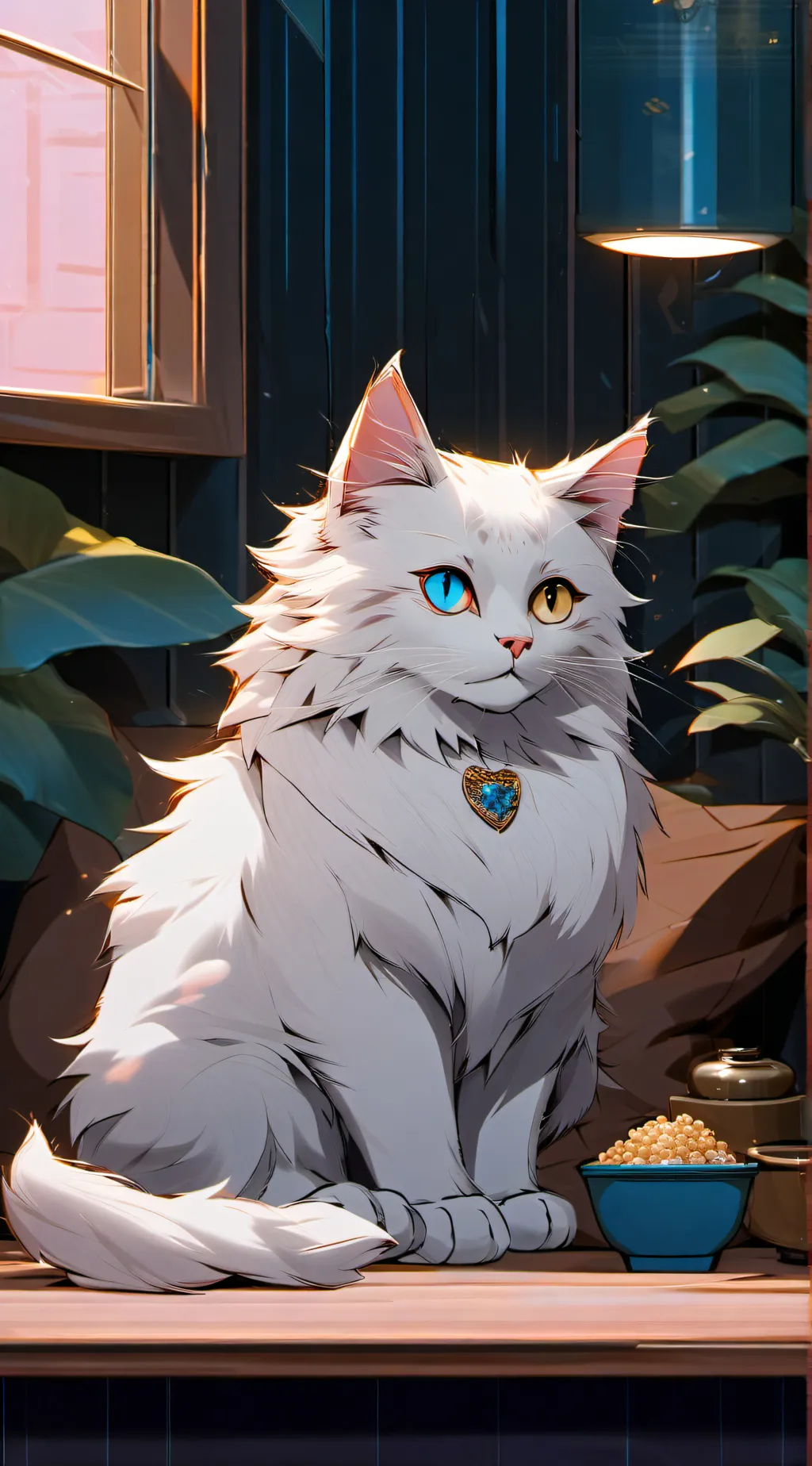 ai character: •☆Winter☆• background