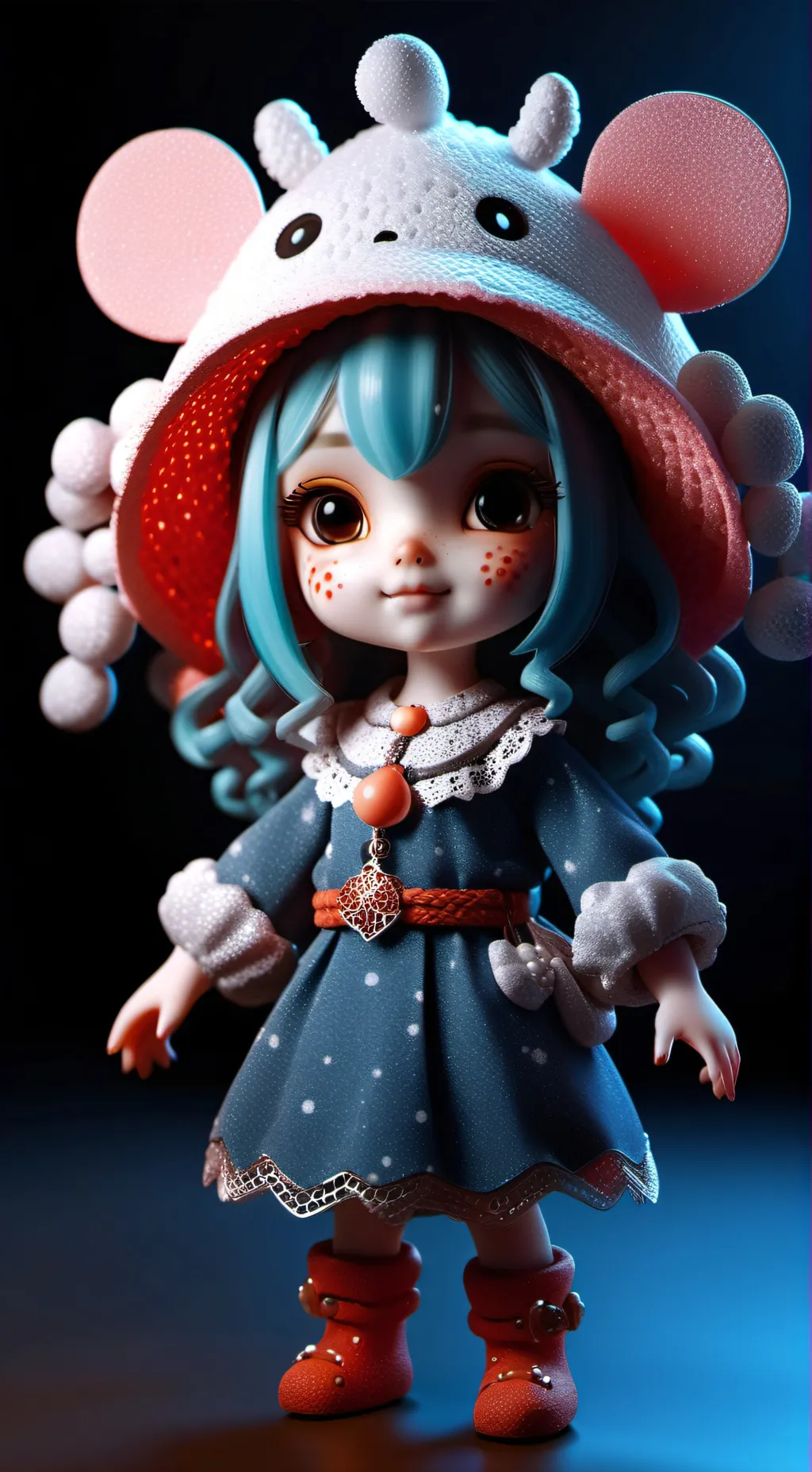 ai character: cutie background