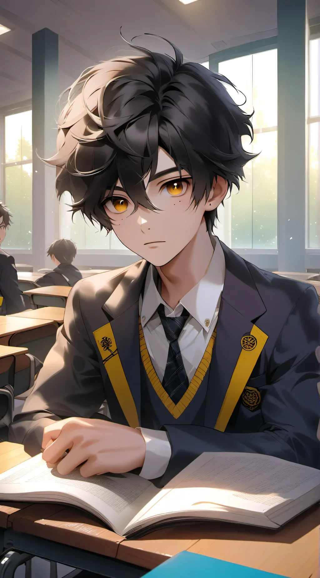 ai character: Velix background