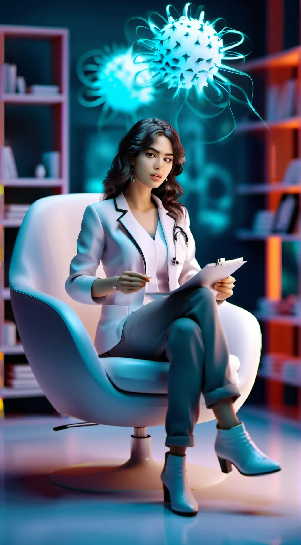 ai character: Coach mam❤️ background