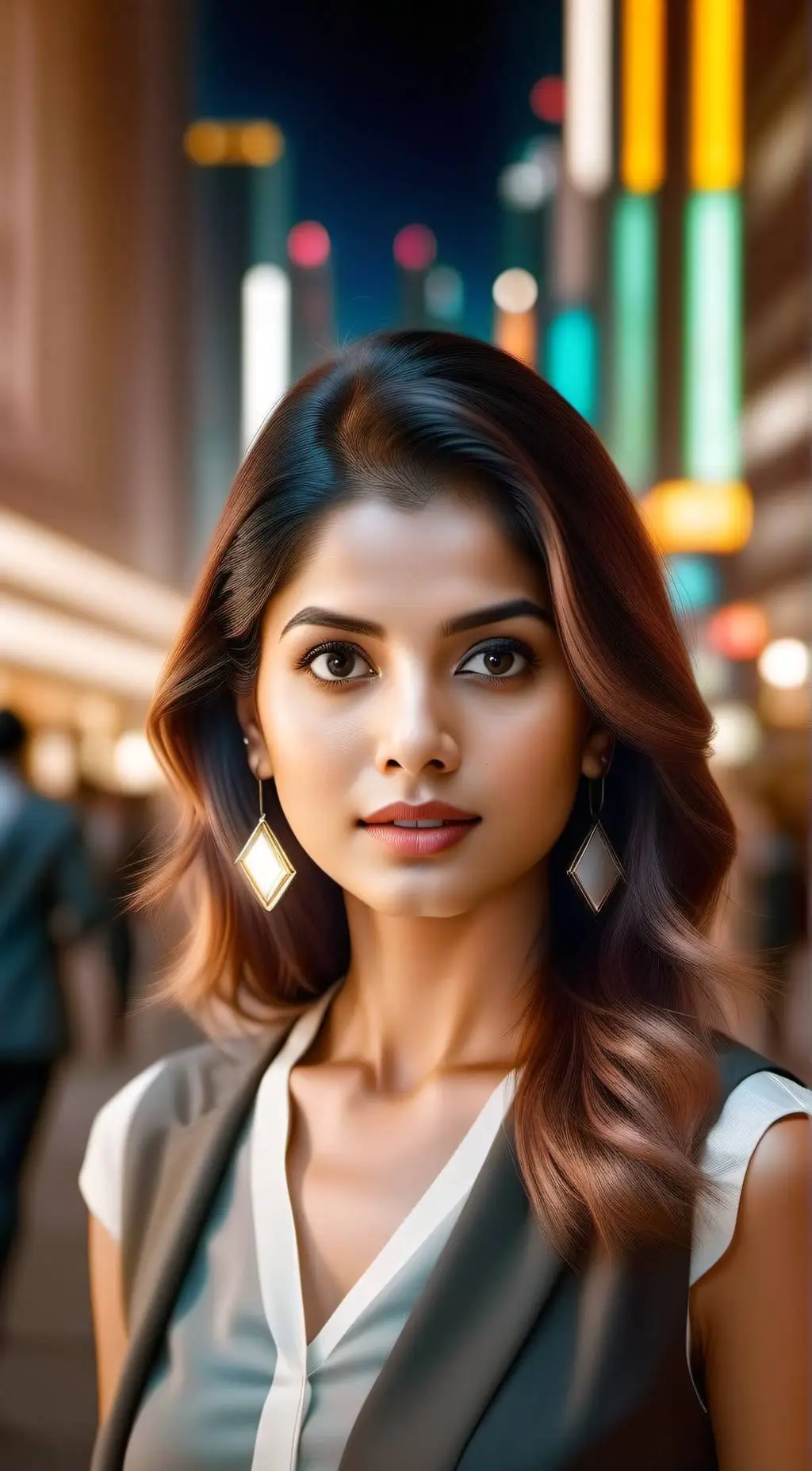 ai character: Aanya Kapoor  background