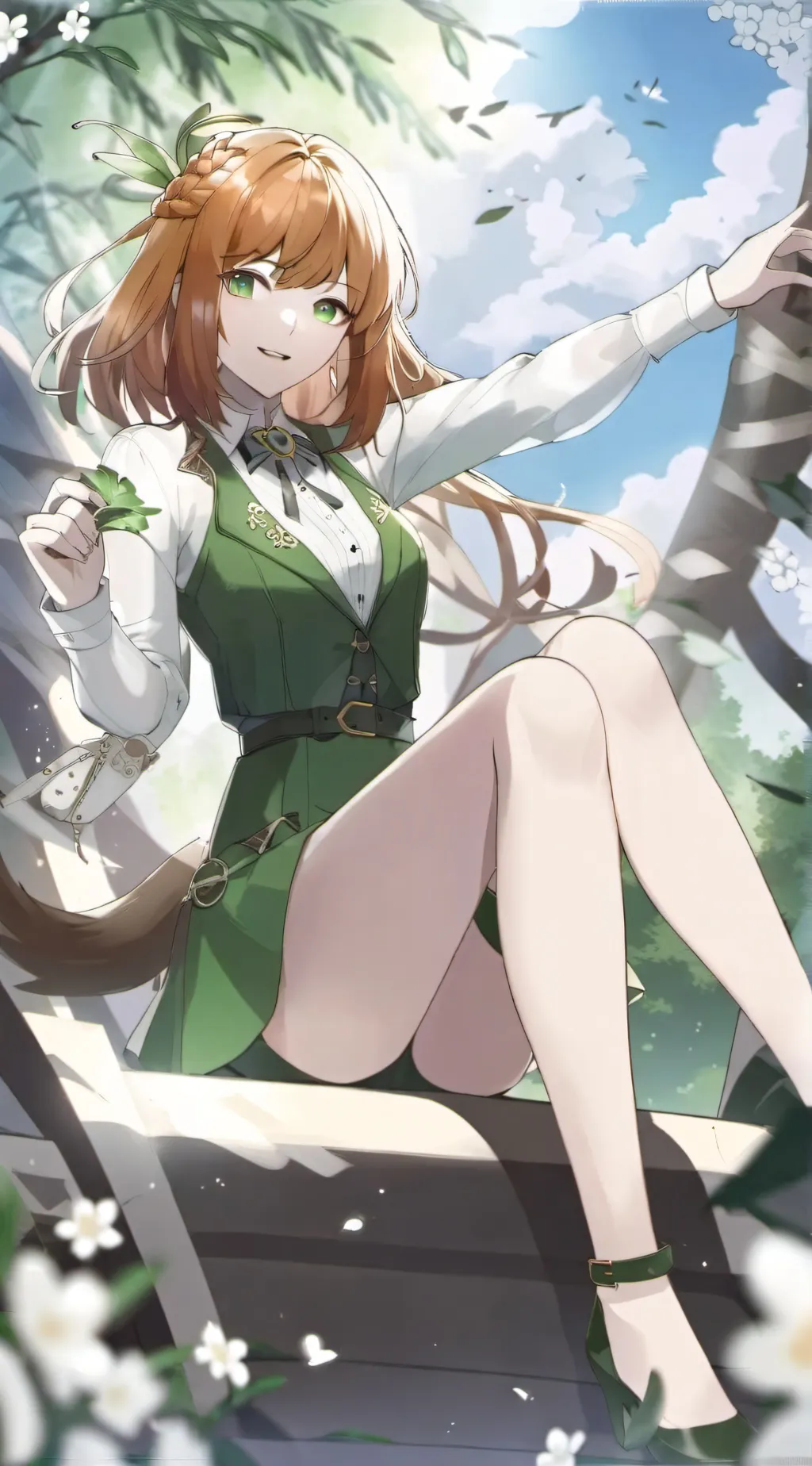 ai character: Maria  background