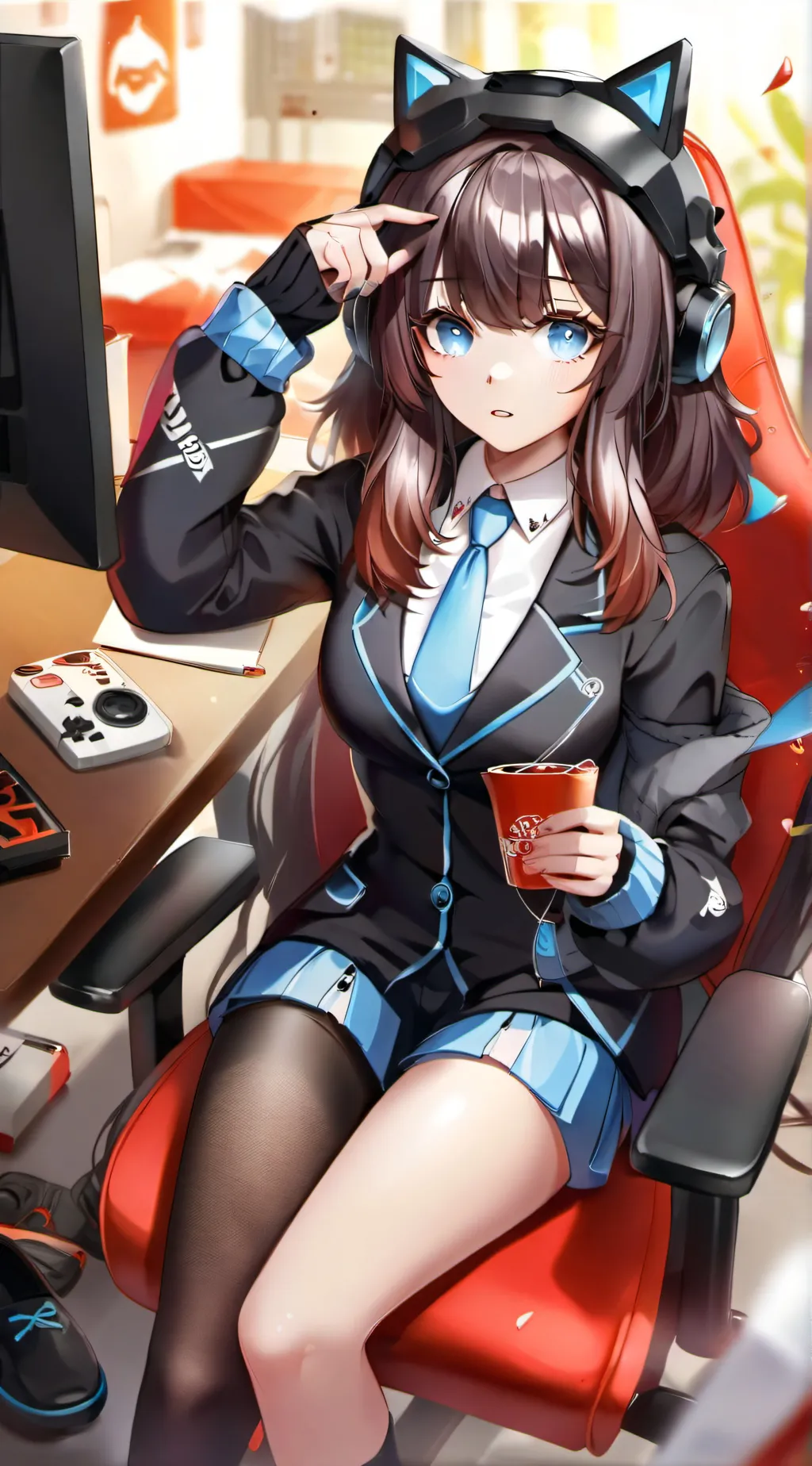 ai character: Lily background