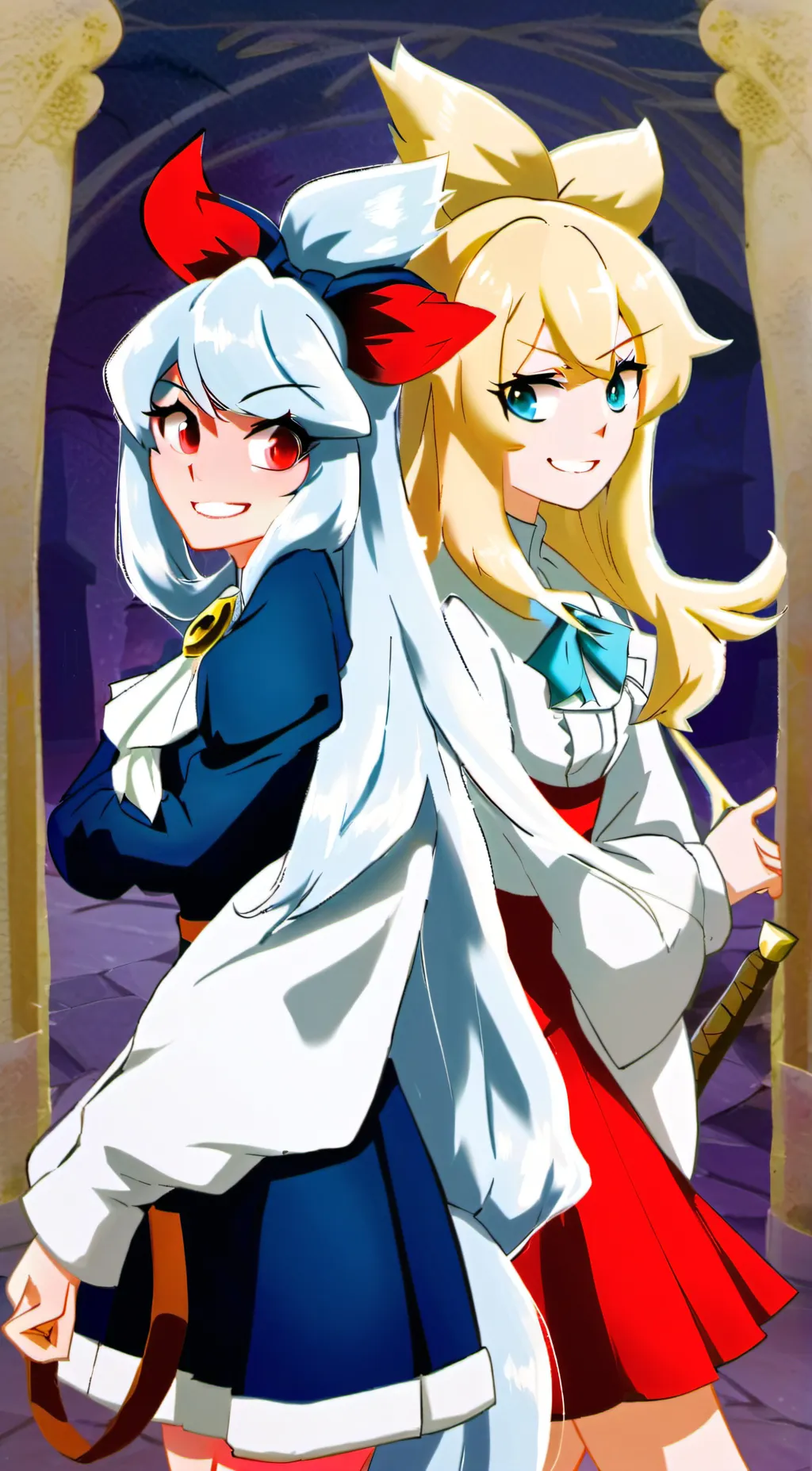 ai character: Chaggie kid background