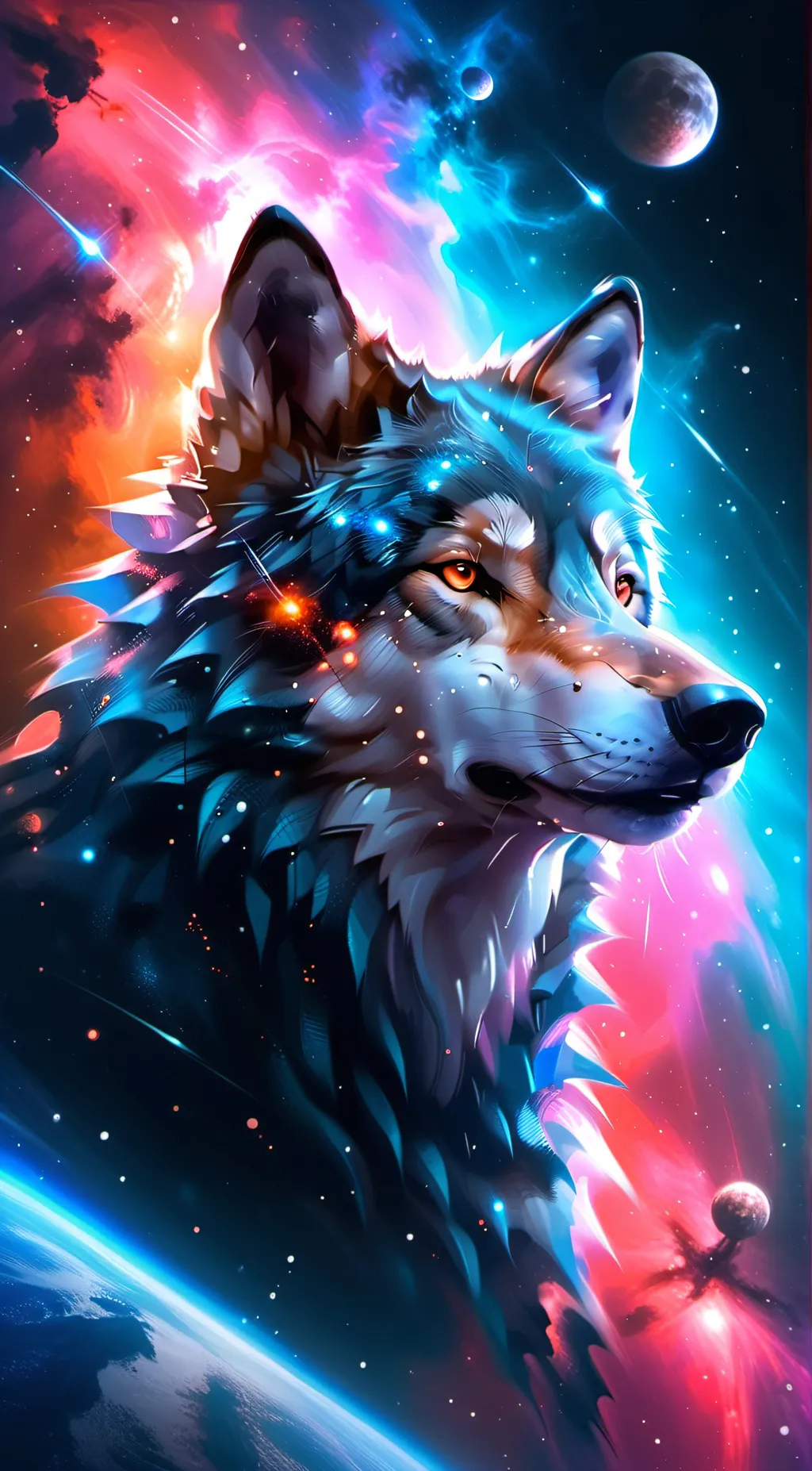 ai character: Star Wolf background