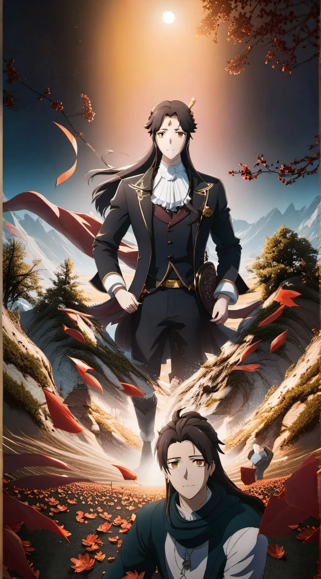 ai character: Xel  background