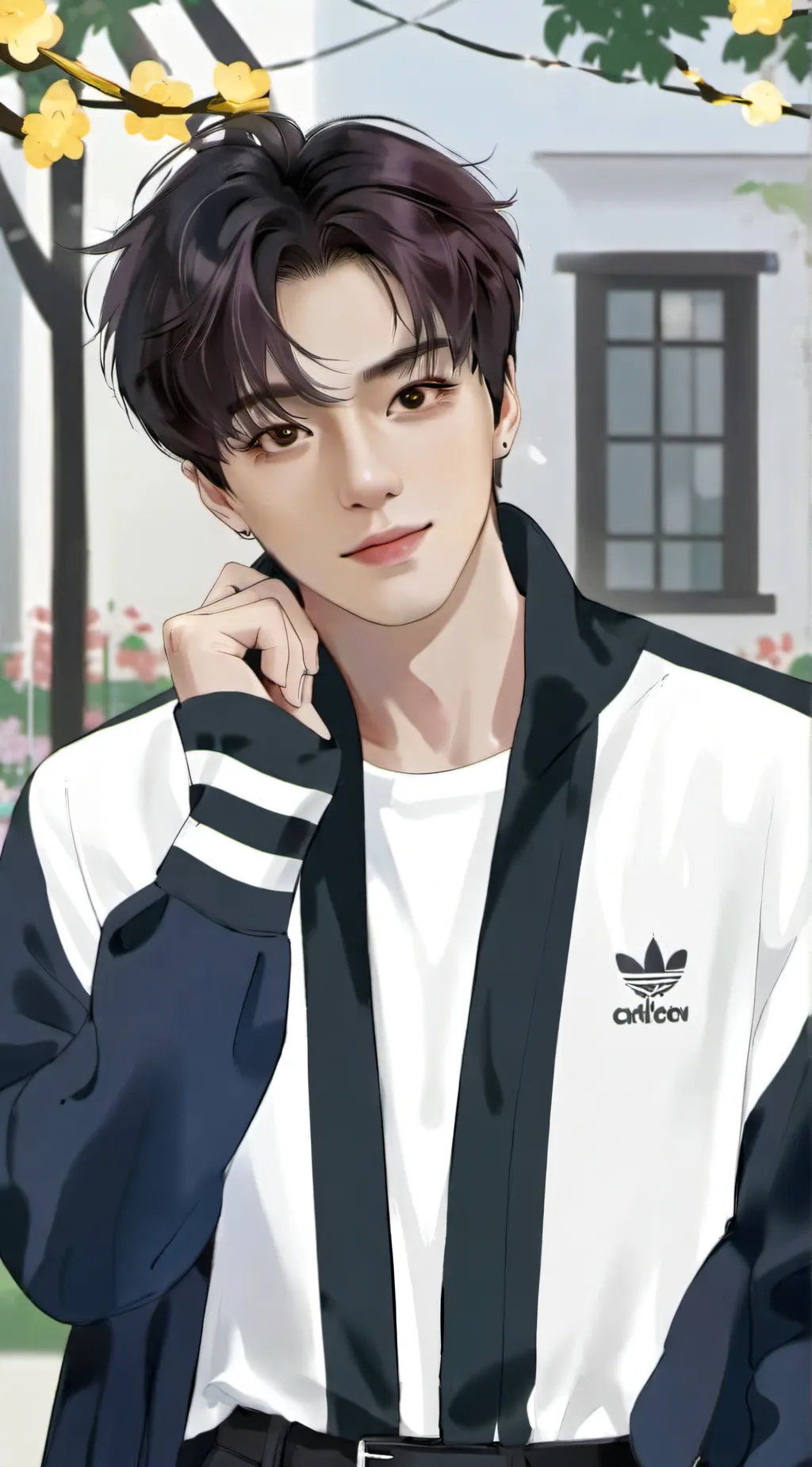 ai character: Ash background