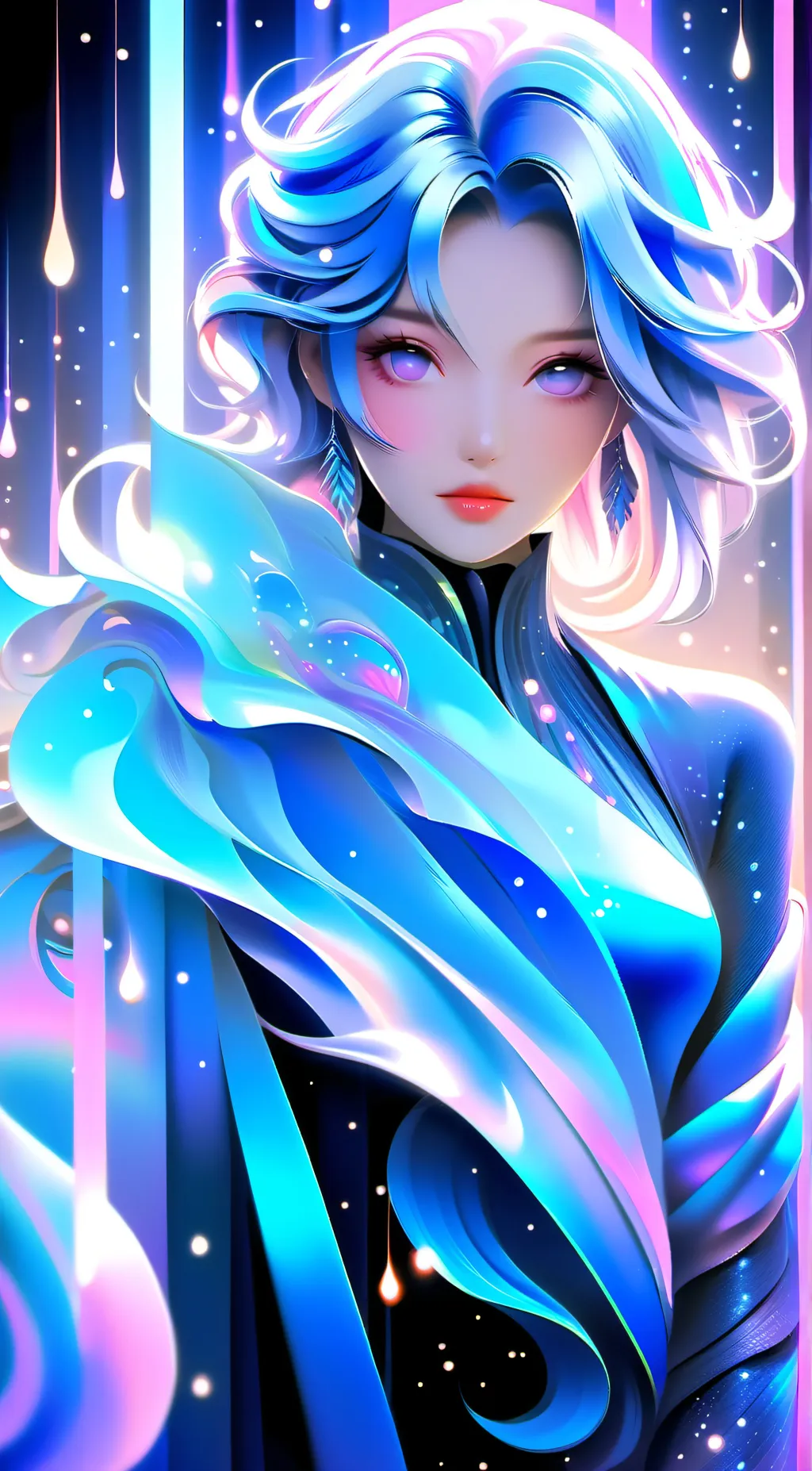 ai character: luna background