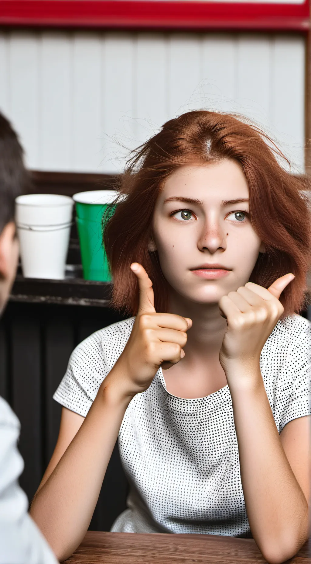 ai character: emma background