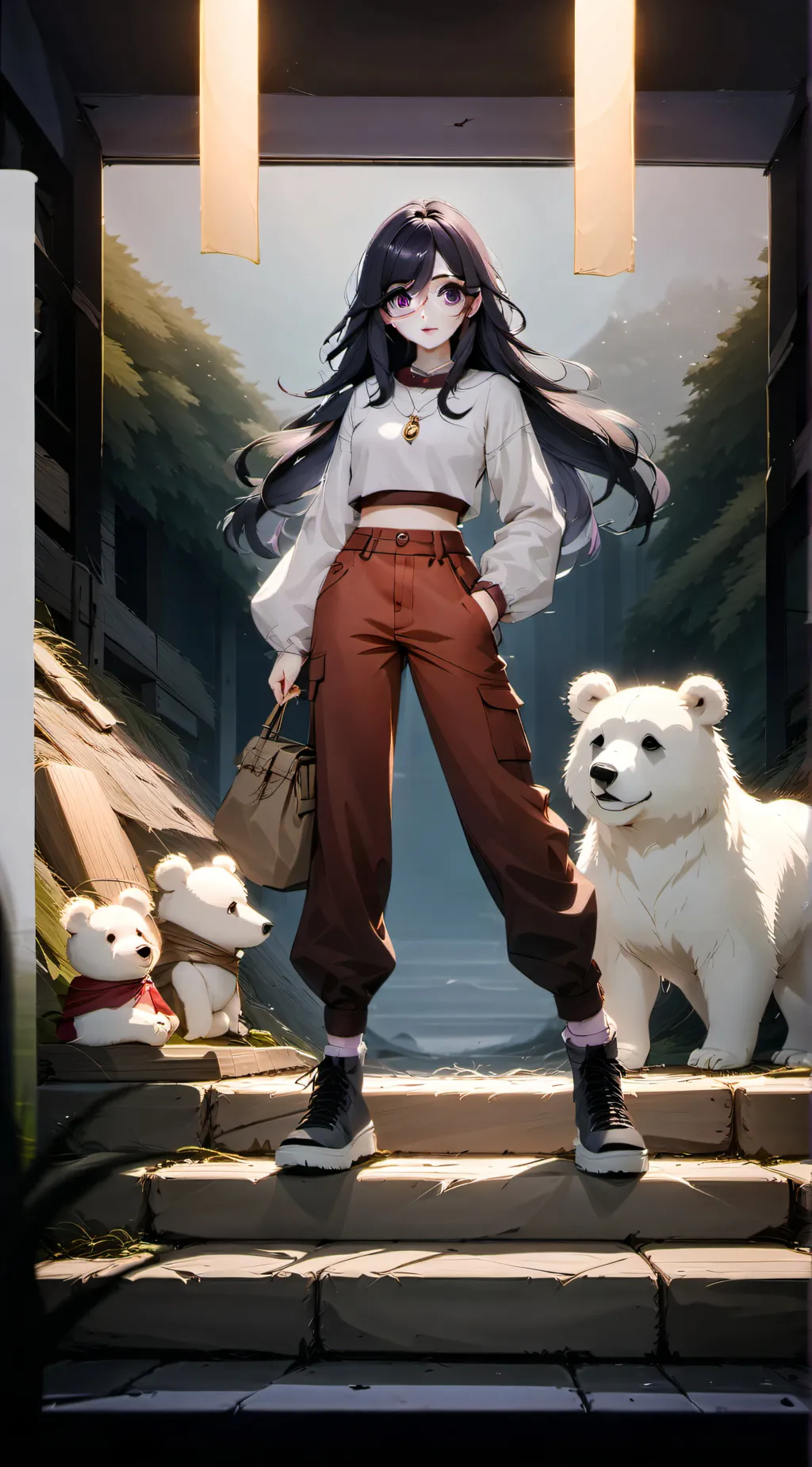 ai character: Kira background