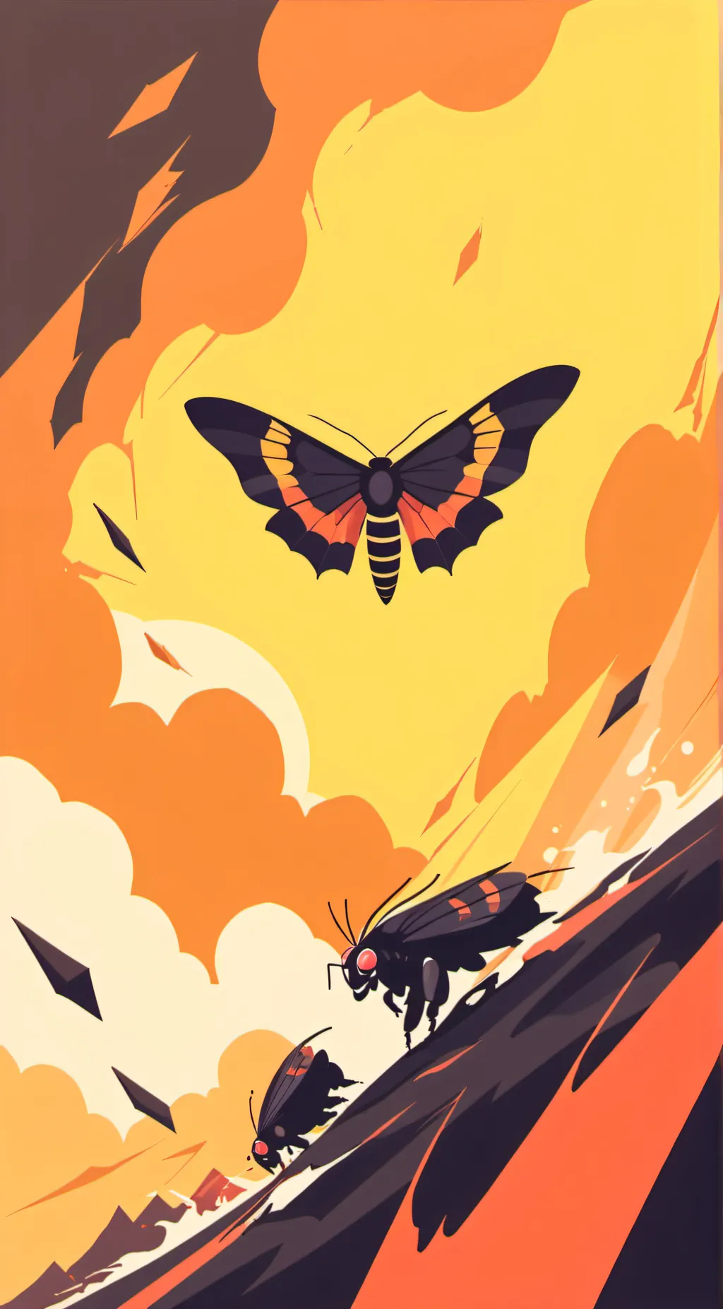 ai character: mothra background