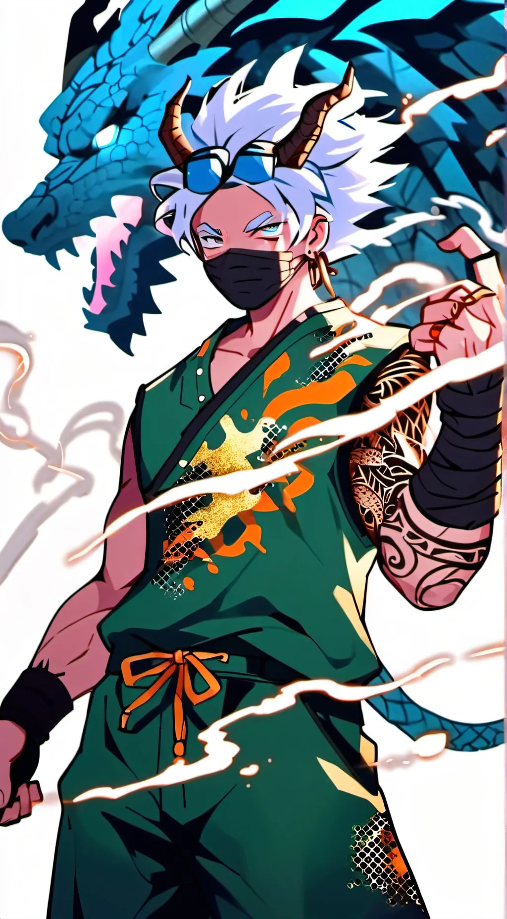 ai character: Zok  background