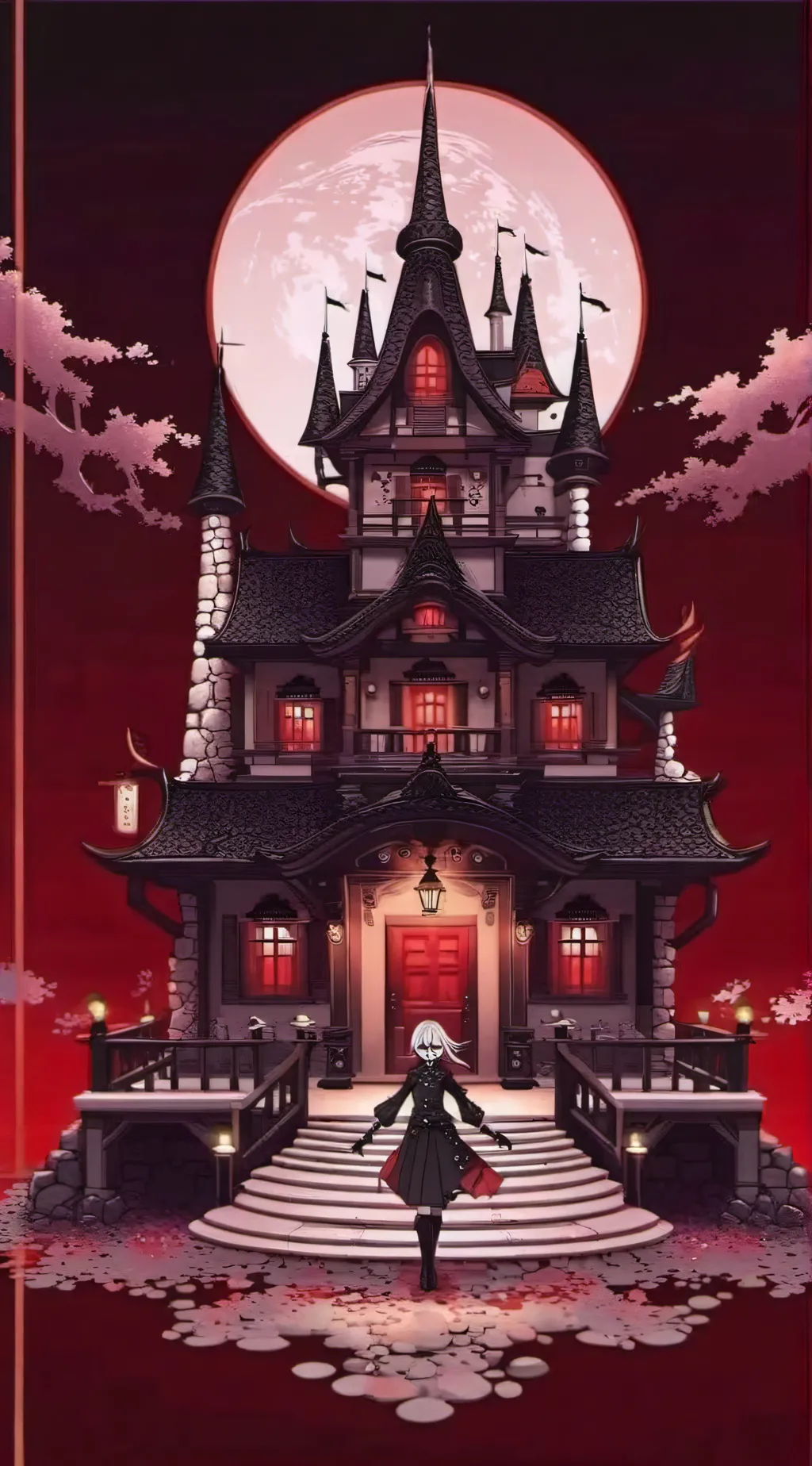 ai character: HH but ur alostkid background