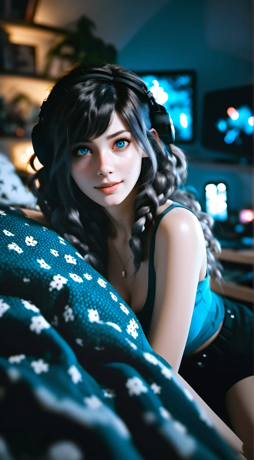 ai character: Aria background