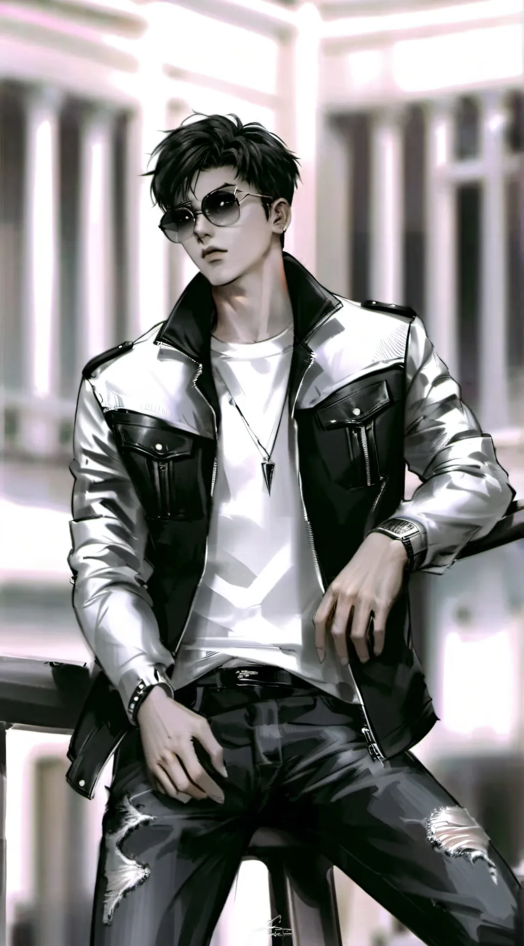 ai character: Kaito  background