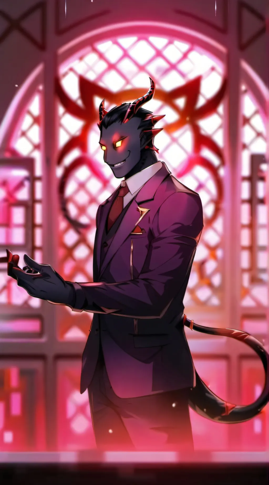 ai character: Blitz background