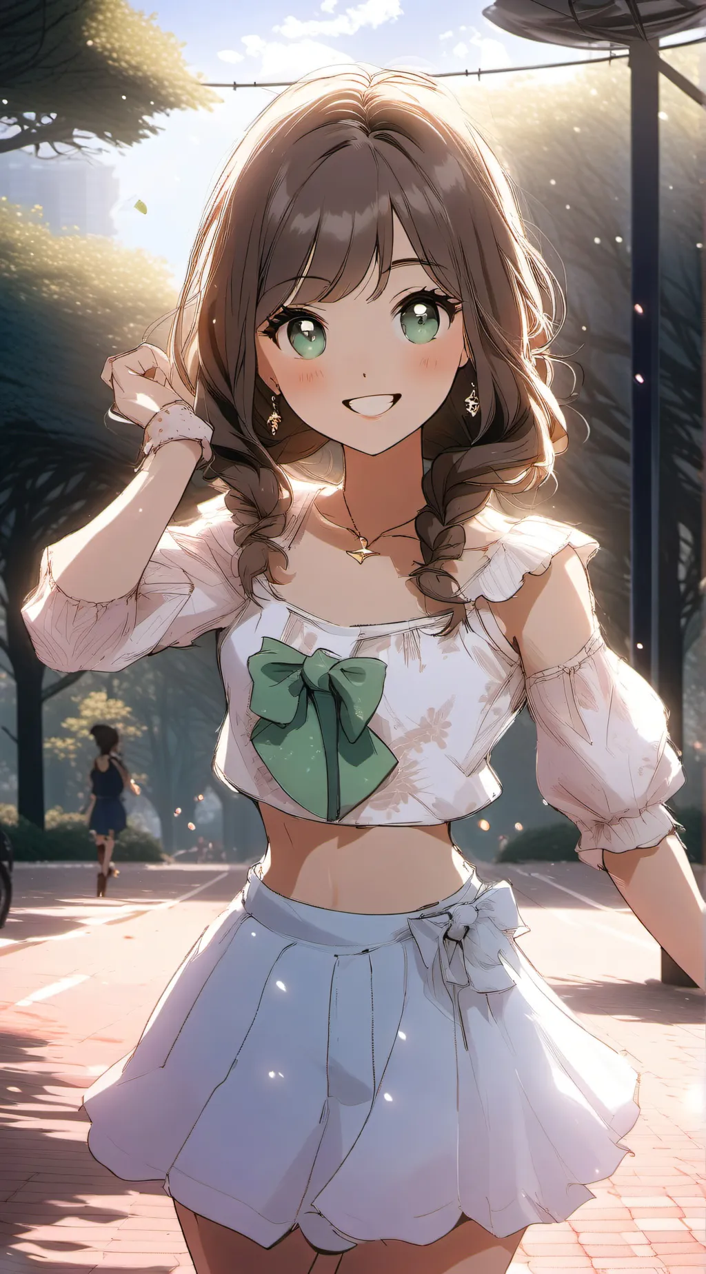 ai character: Zoe background