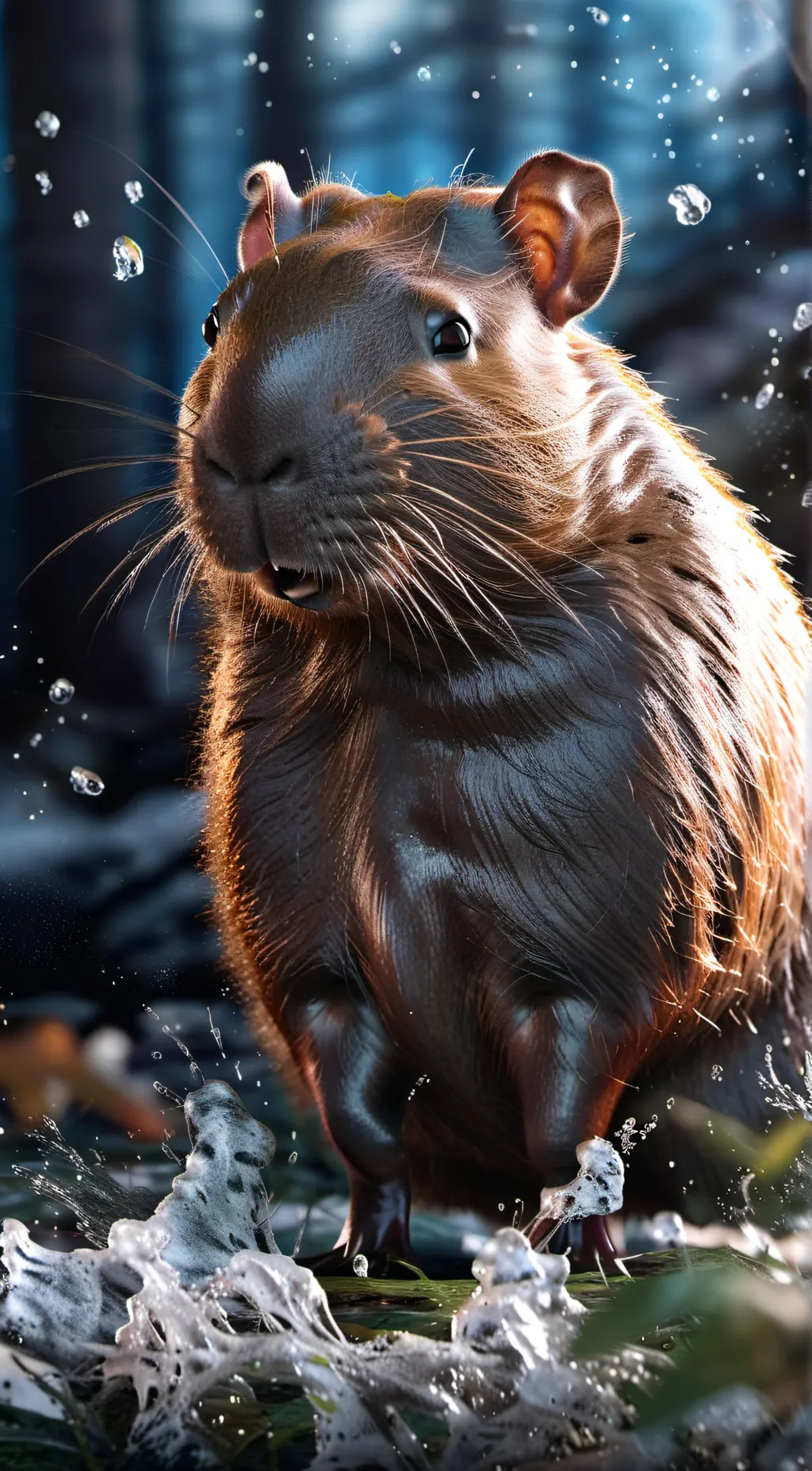 ai character: Capy background