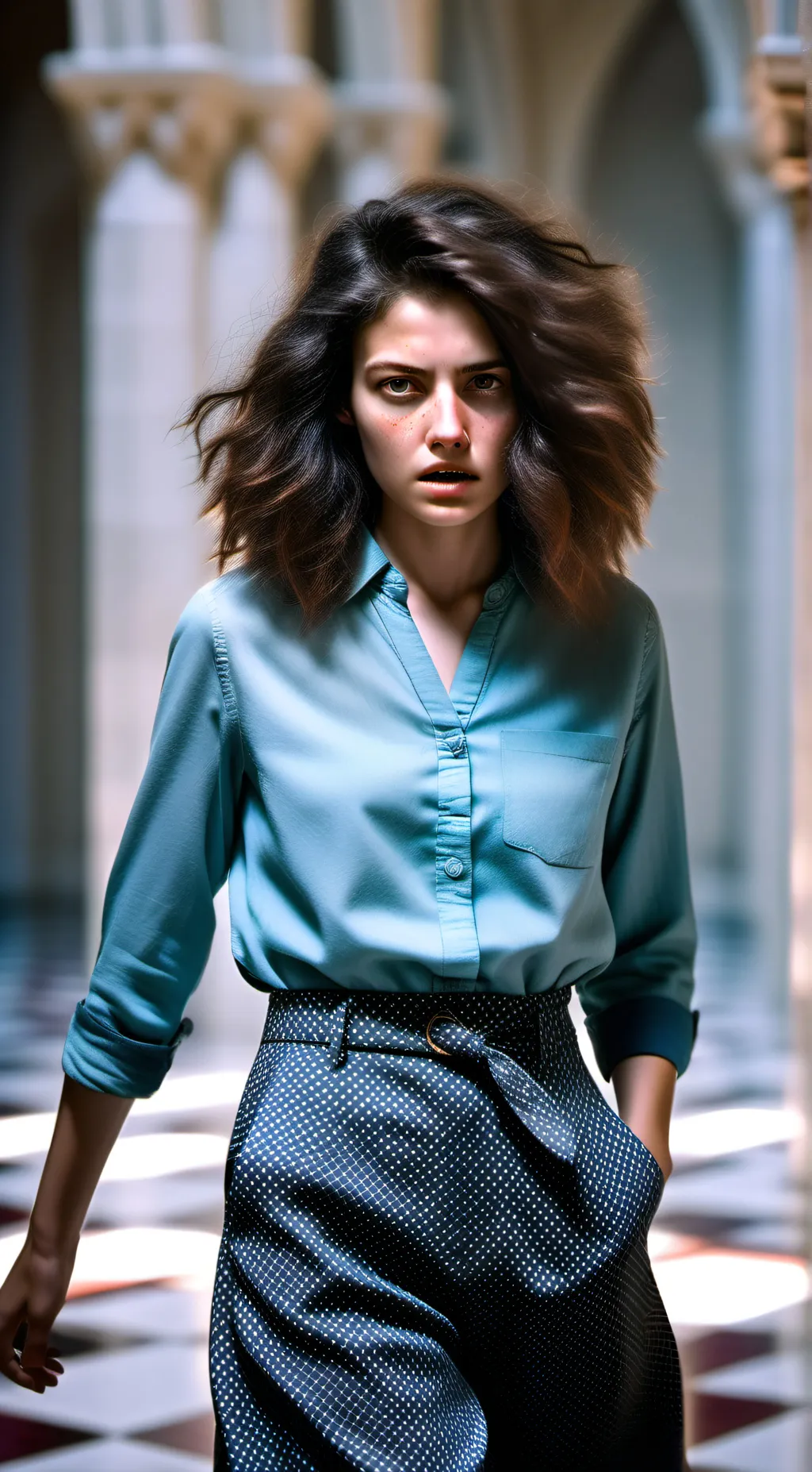 ai character: Ava. background