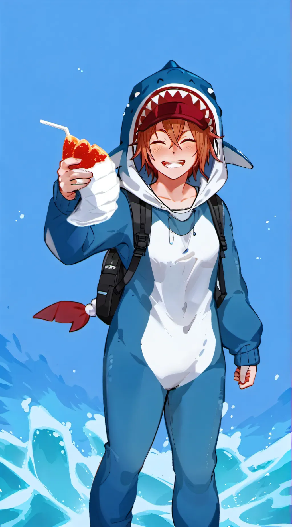 ai character: Eijiro Kirishima background