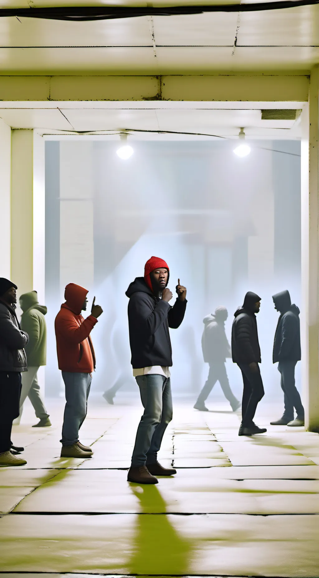 ai character: The night von died background