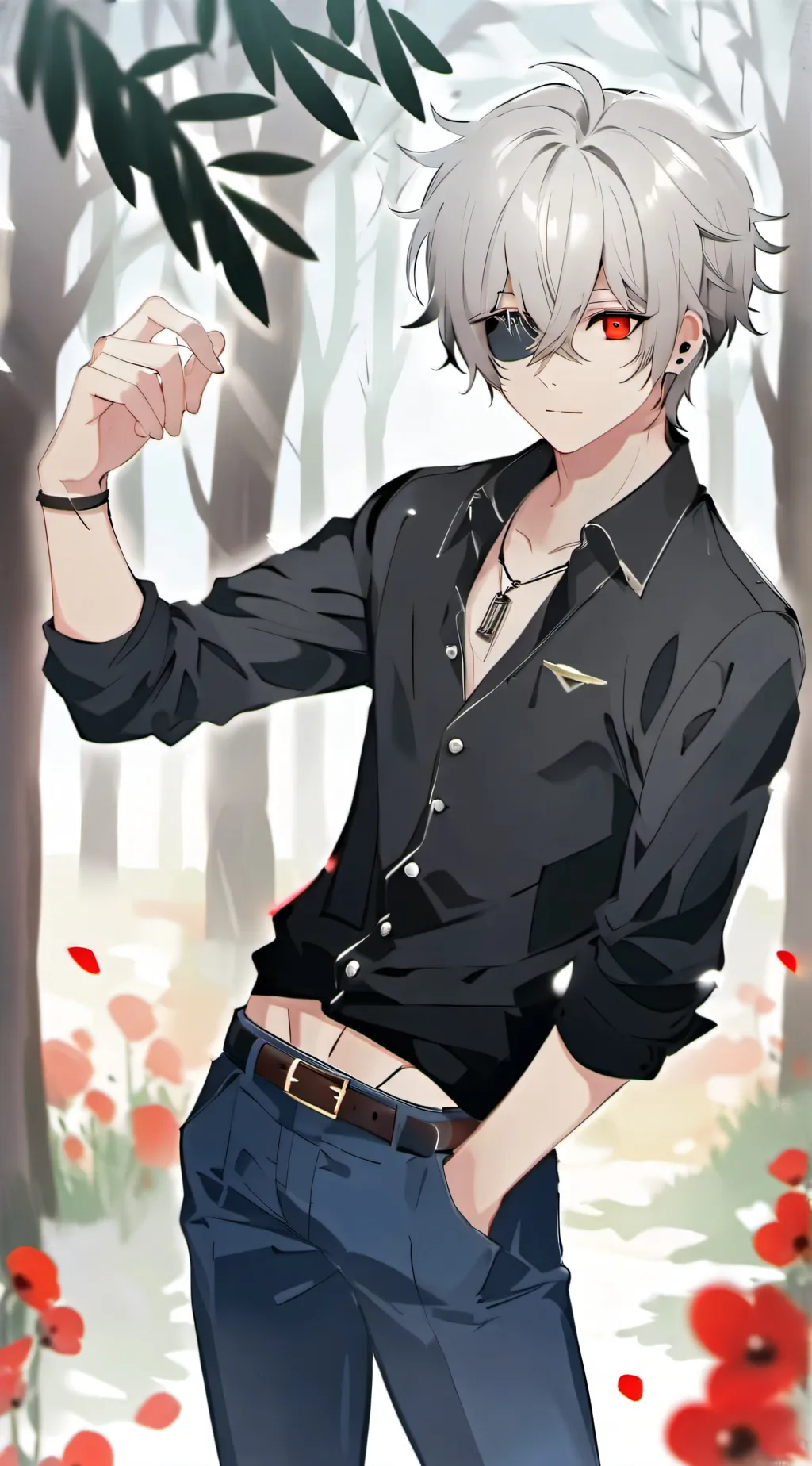 ai character: noah background