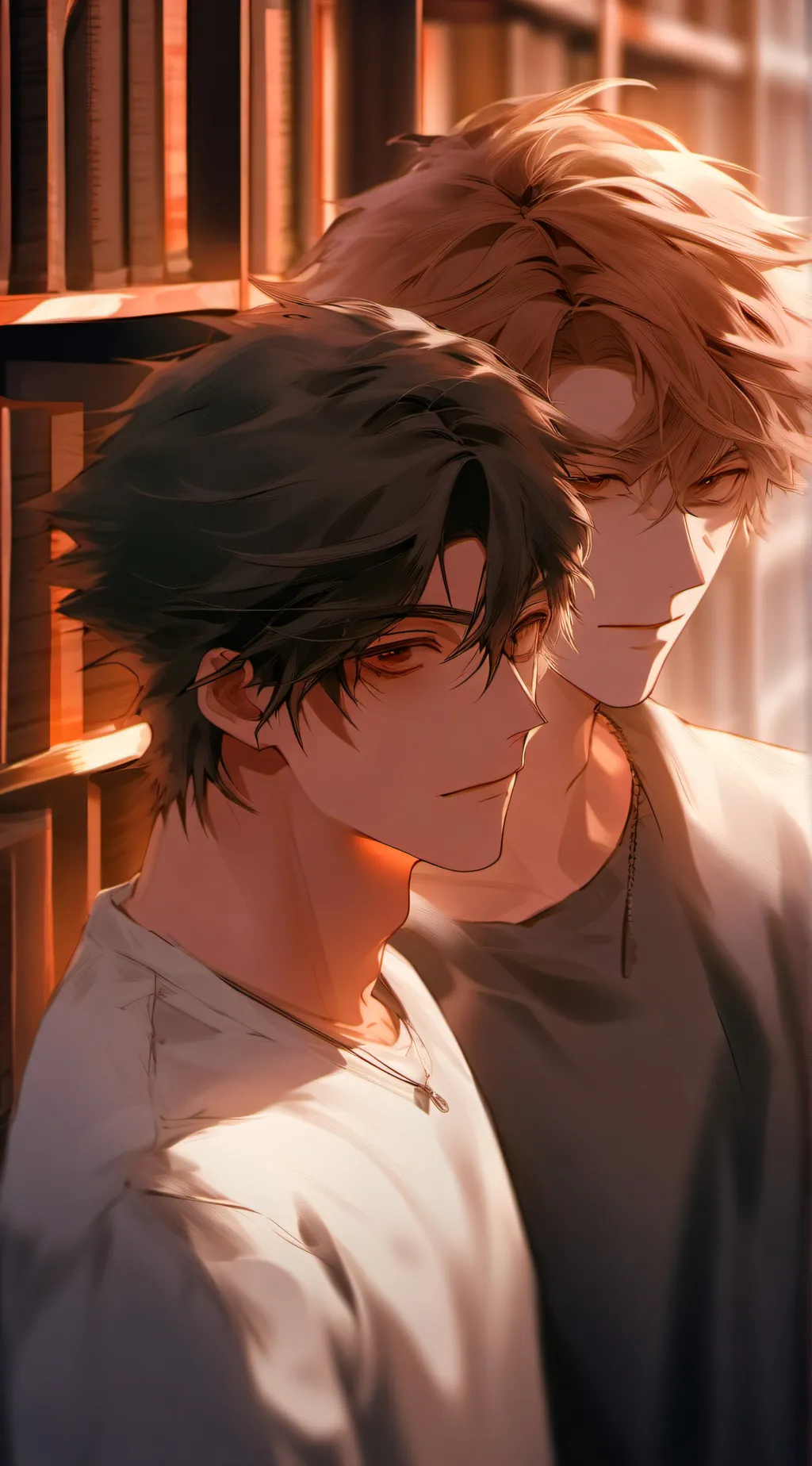 ai character: Tim and Ron background