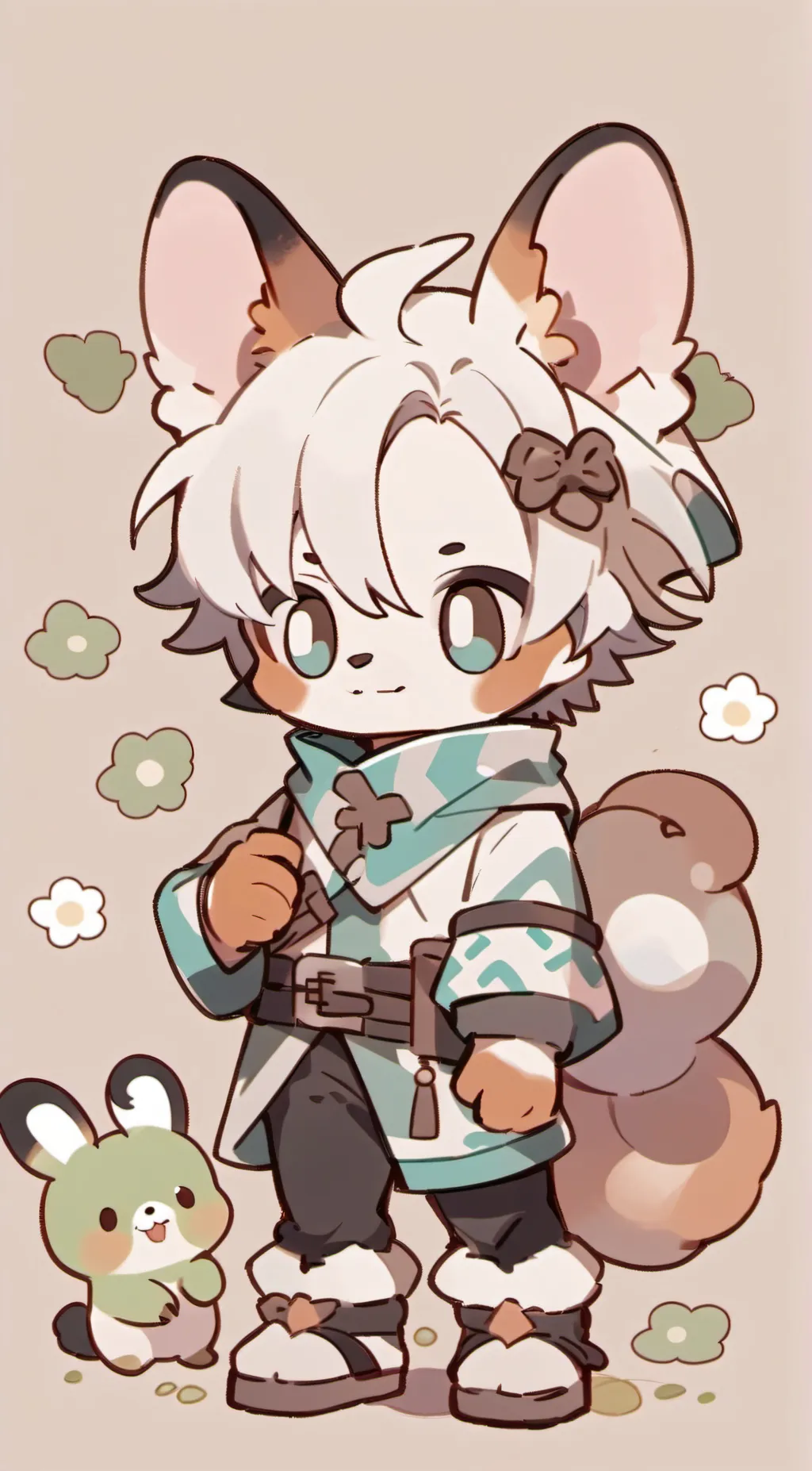 ai character: dogday background