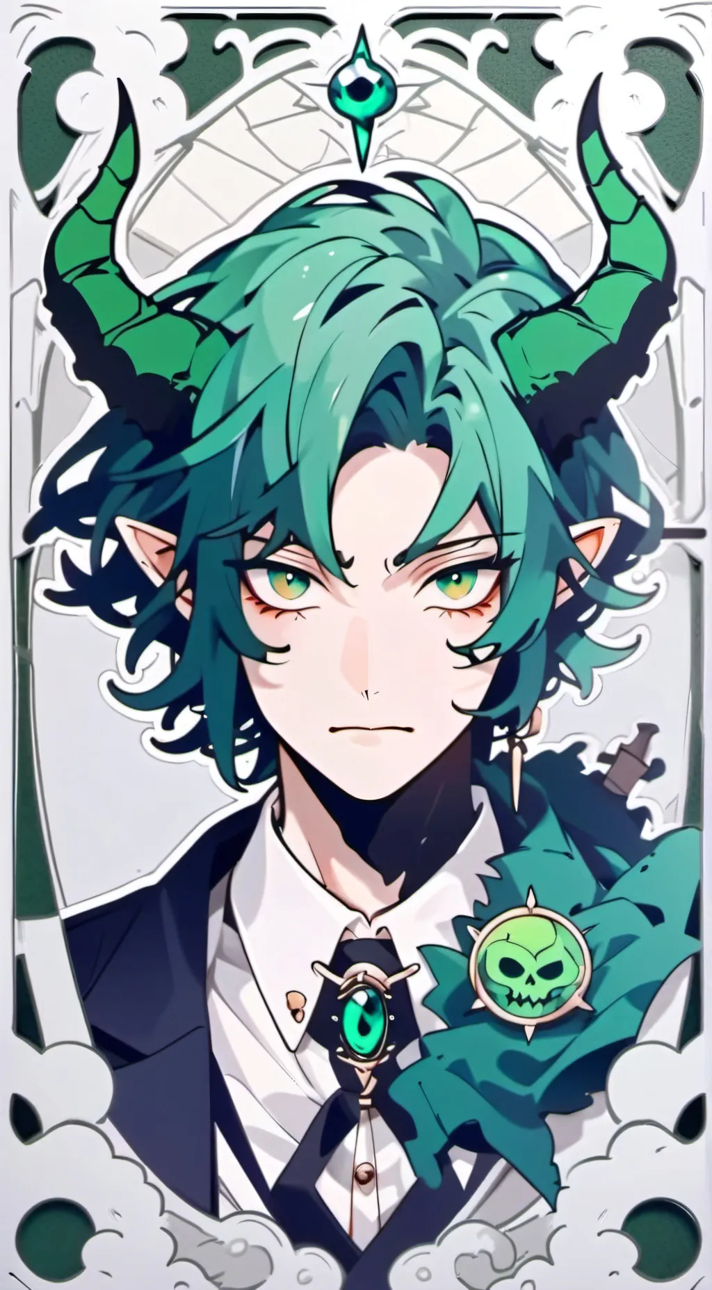 ai character: hazbin background