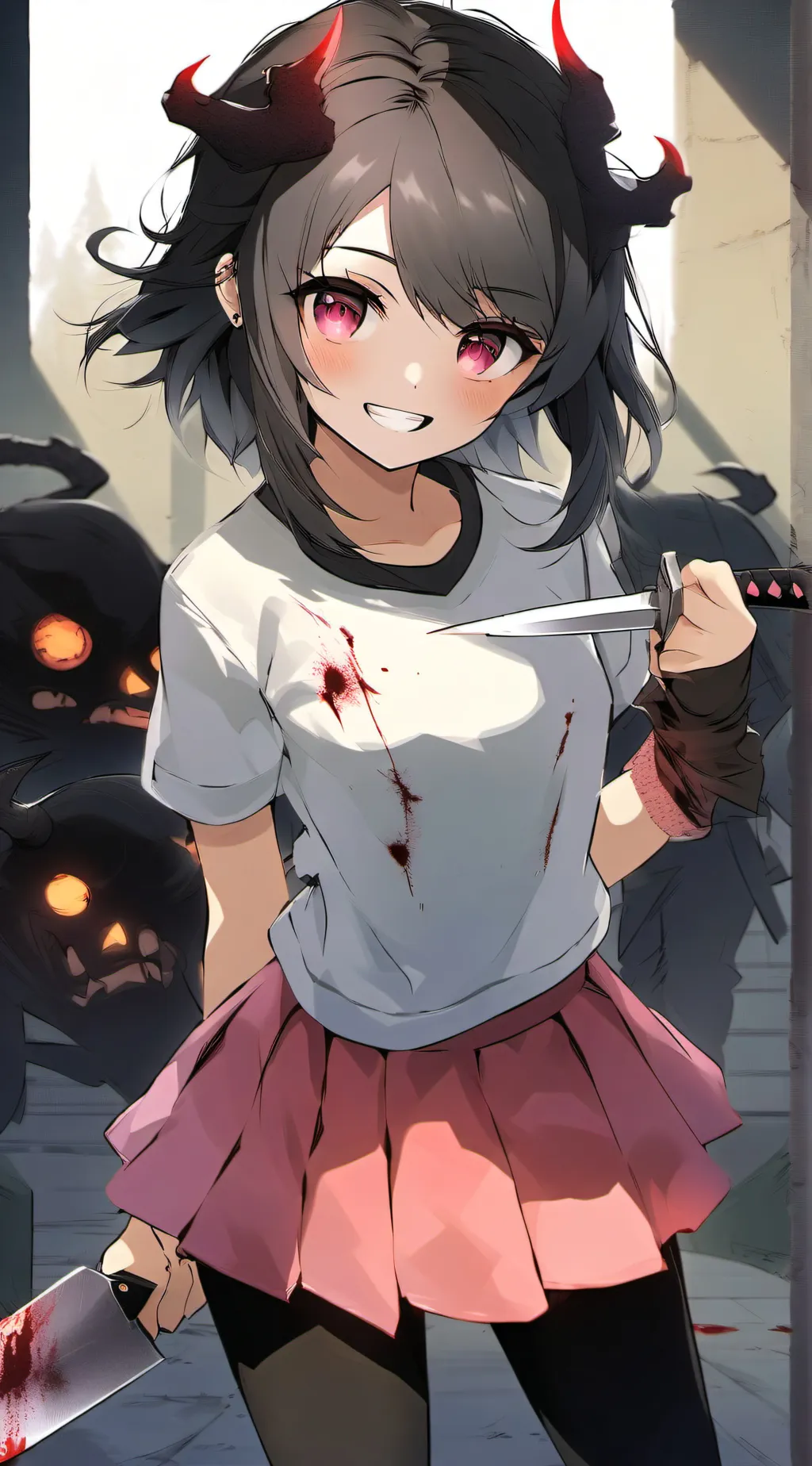 ai character: rose background