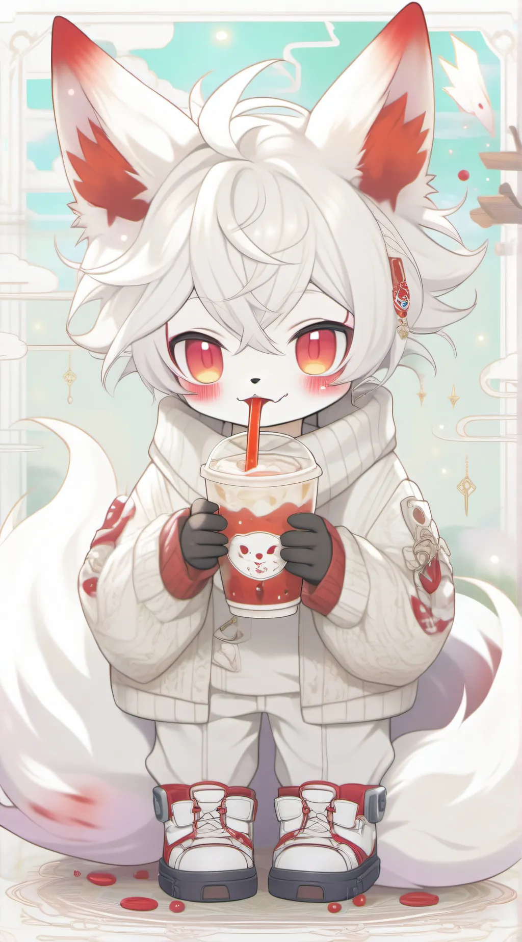 ai character: Clicker  background